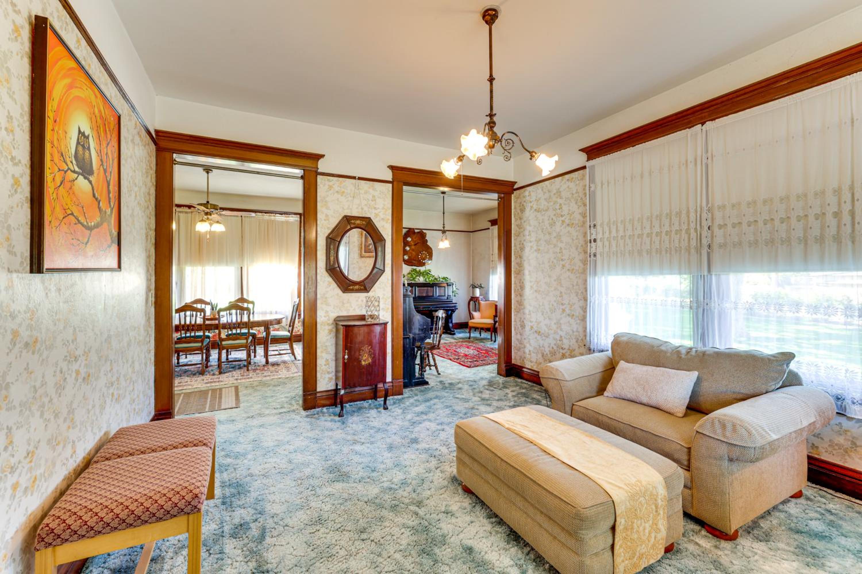 2 Mi to River Historic Clarkston Home with Views!