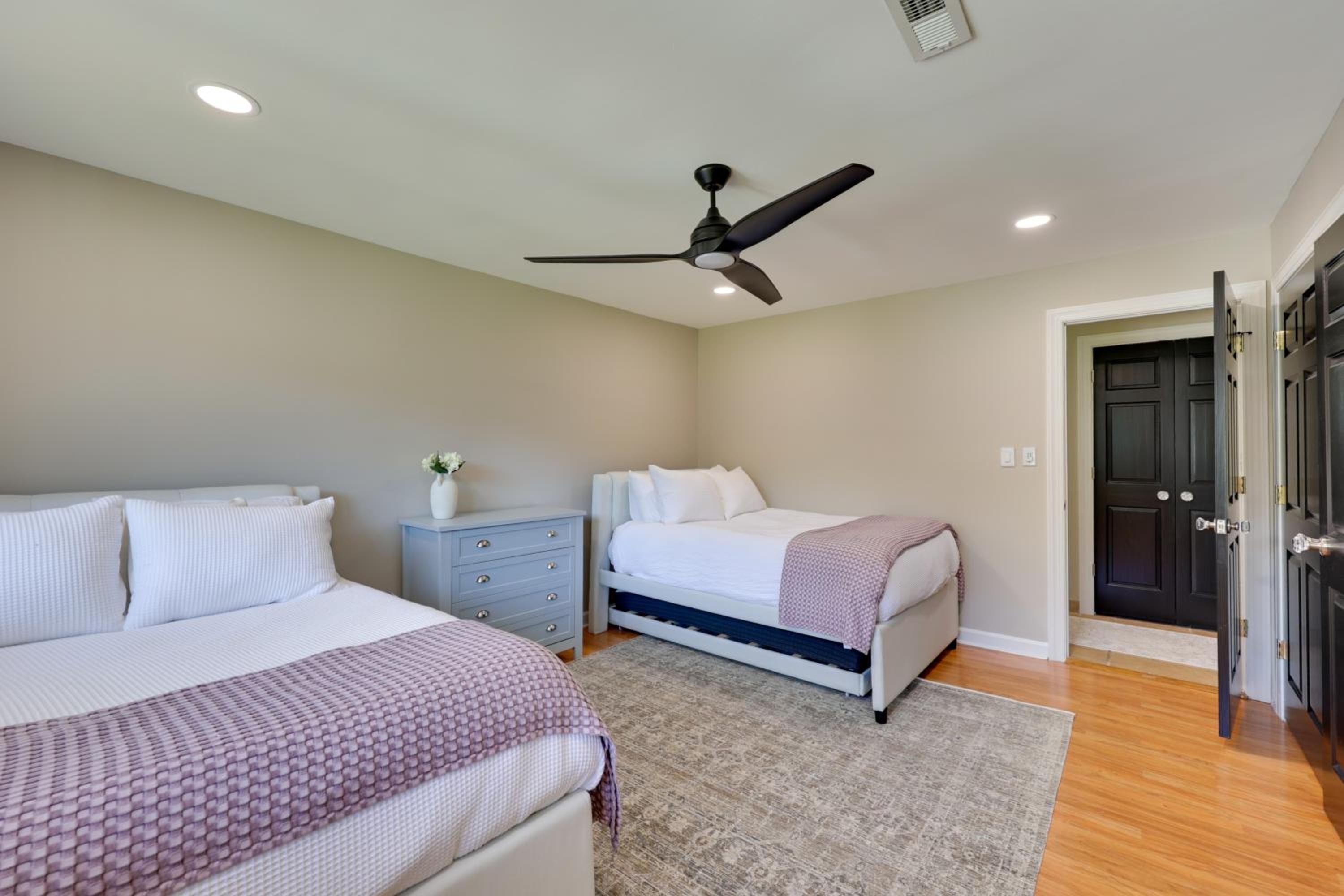 Game Room and Fire Pit! Luxe Louisburg Farmhouse