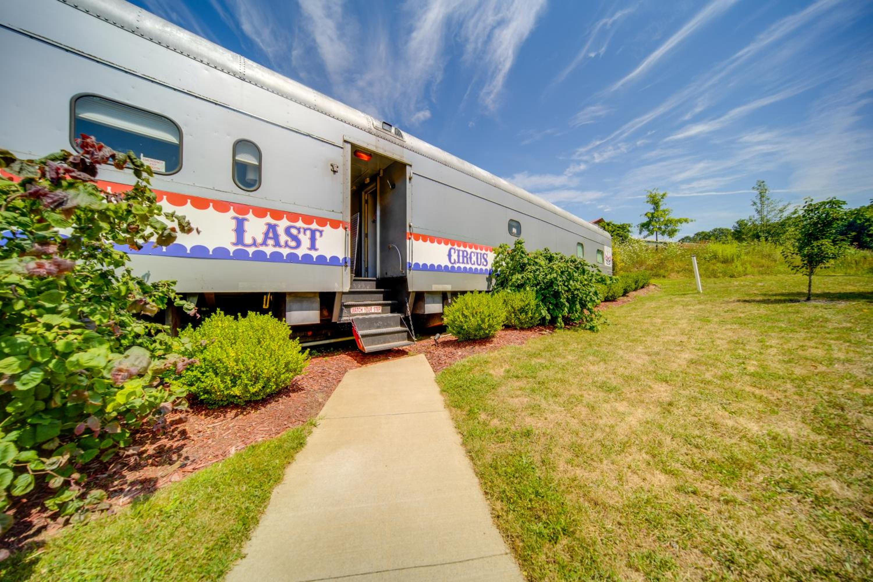 The Artiste, Converted Railcar in DuBois!