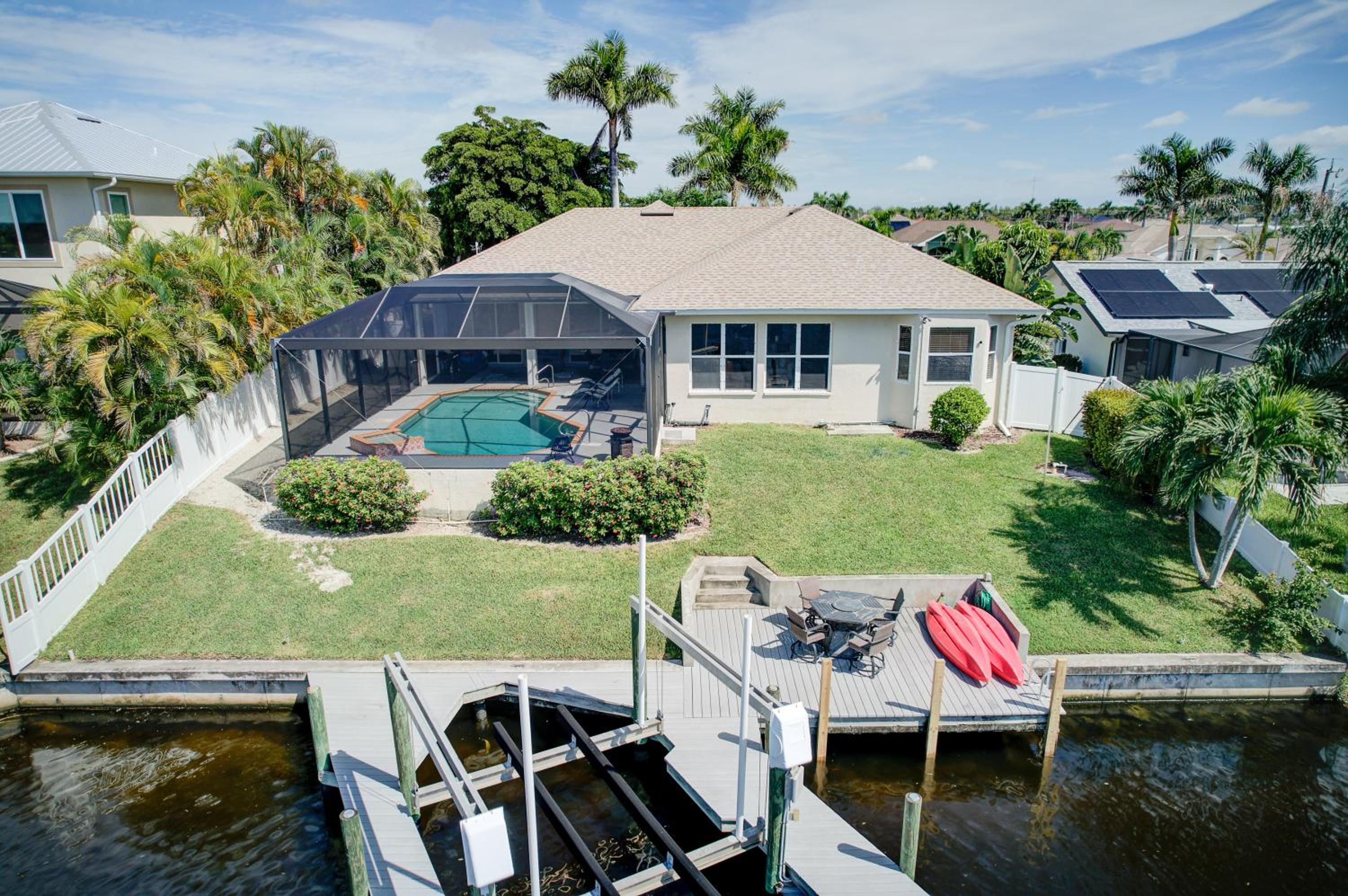 Boat Dock and Patio Cape Coral Home 6 Mi to Beach!