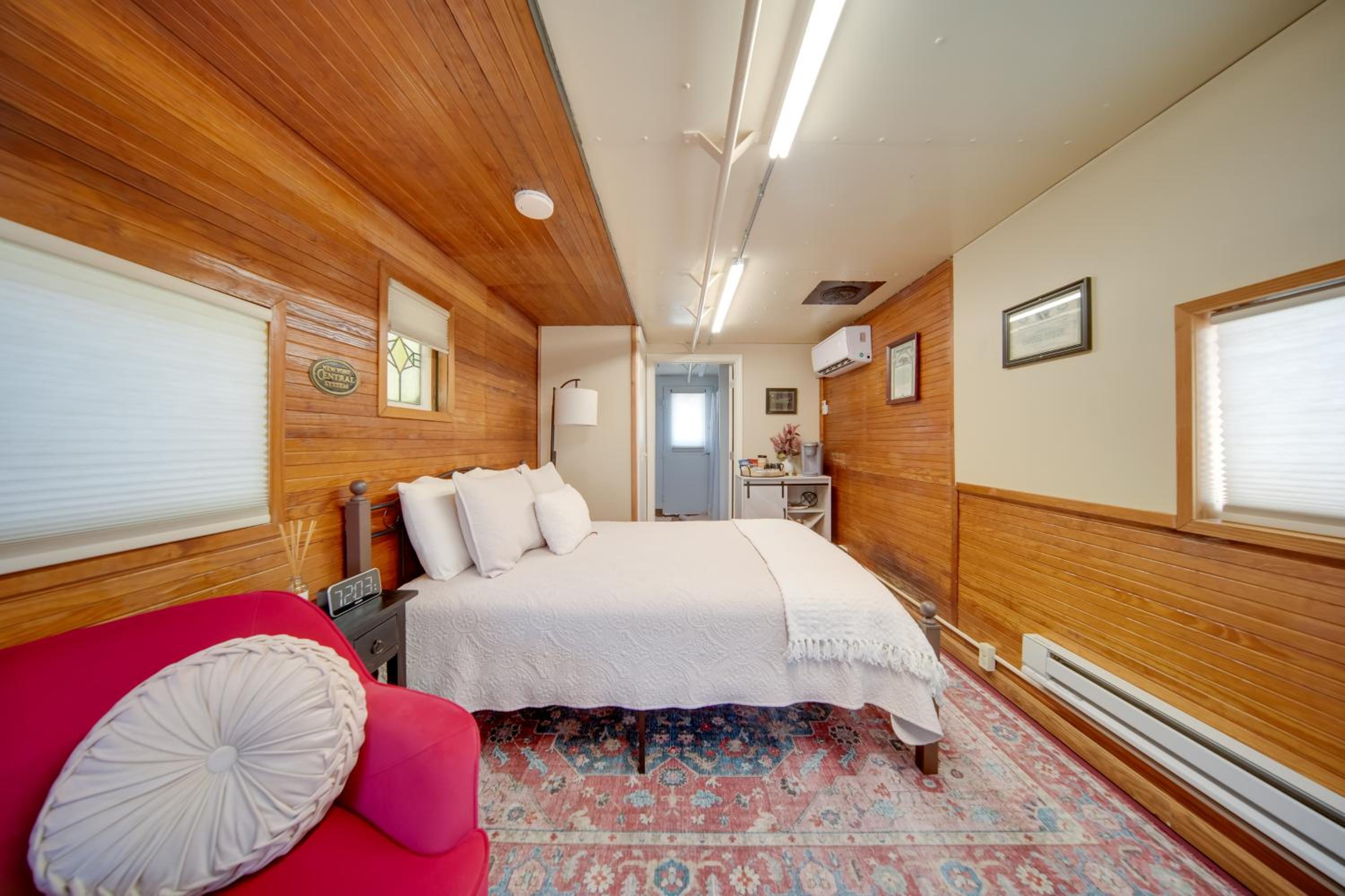 Red NY Central, Converted Railcar in DuBois!