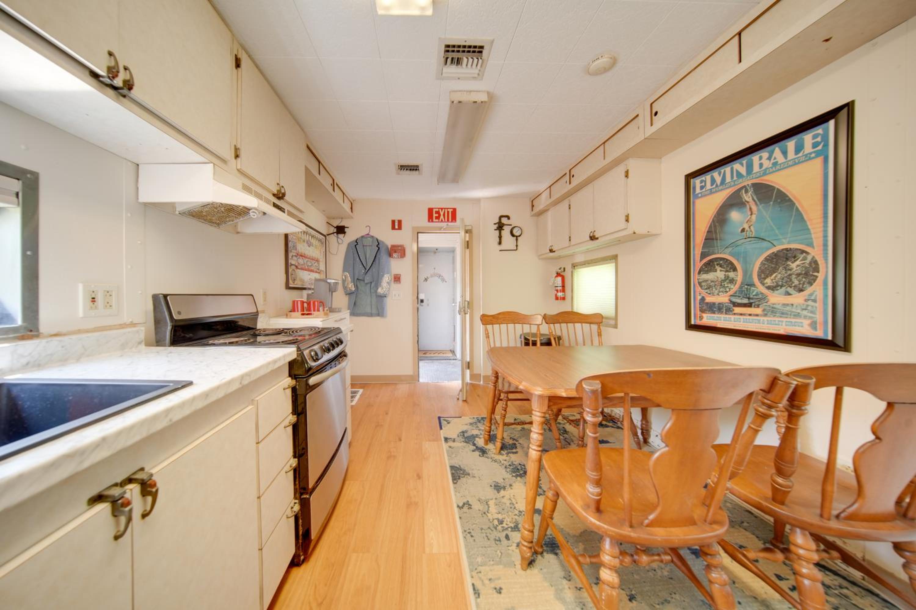The Ringmaster, Converted Railcar in DuBois!