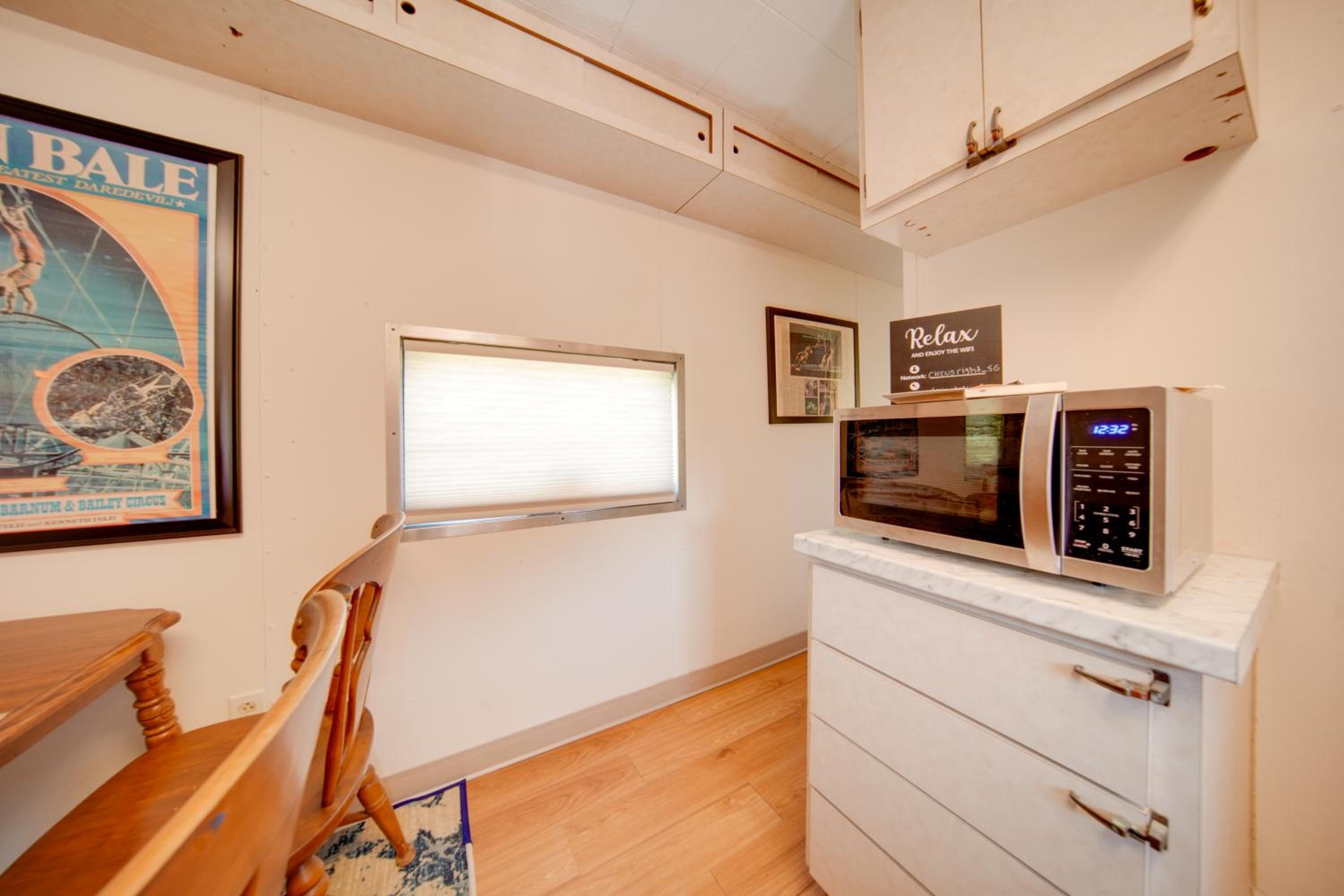 The Ringmaster, Converted Railcar in DuBois!