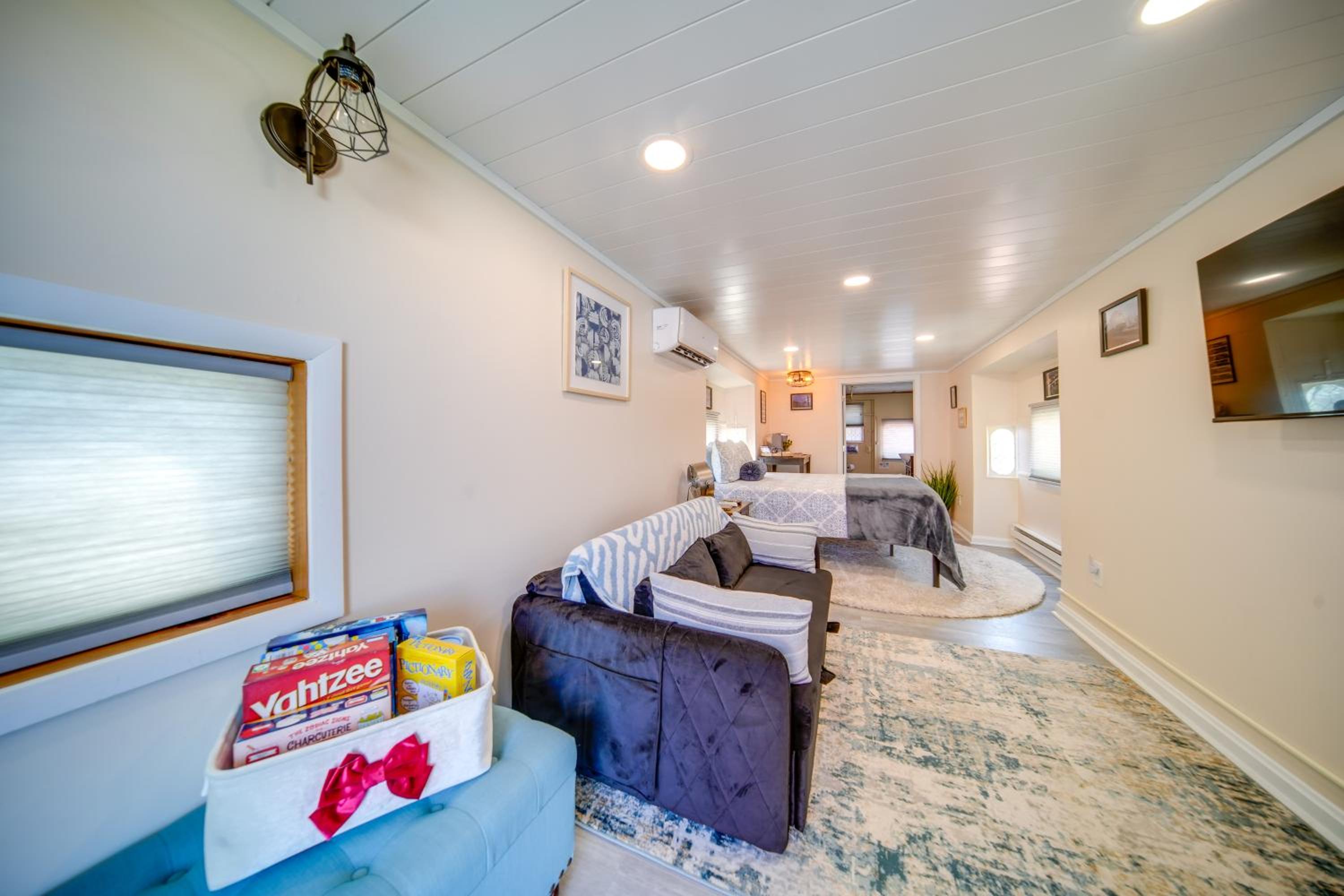 Choo Choo Blue, Converted Railcar in DuBois!