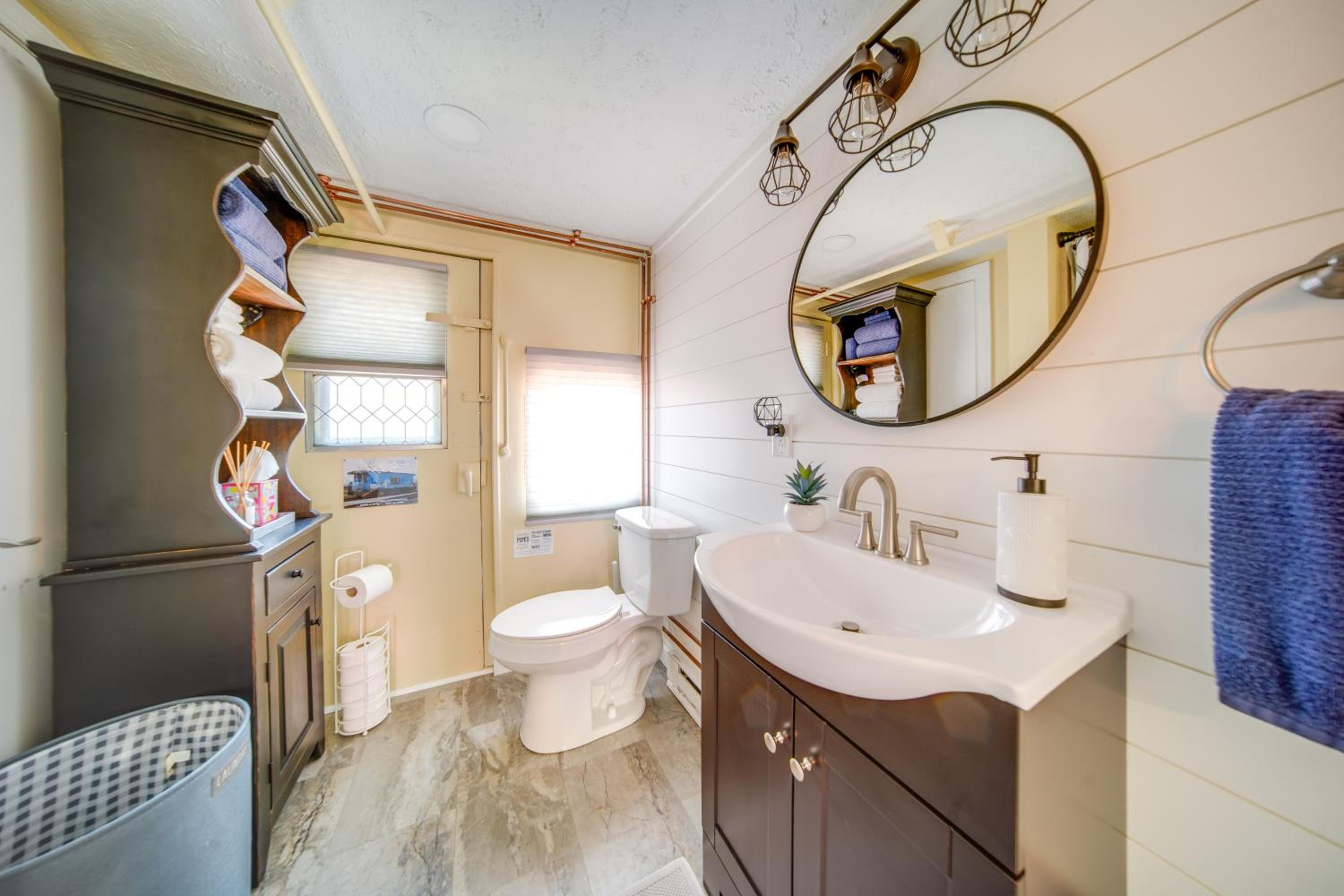 Choo Choo Blue, Converted Railcar in DuBois!