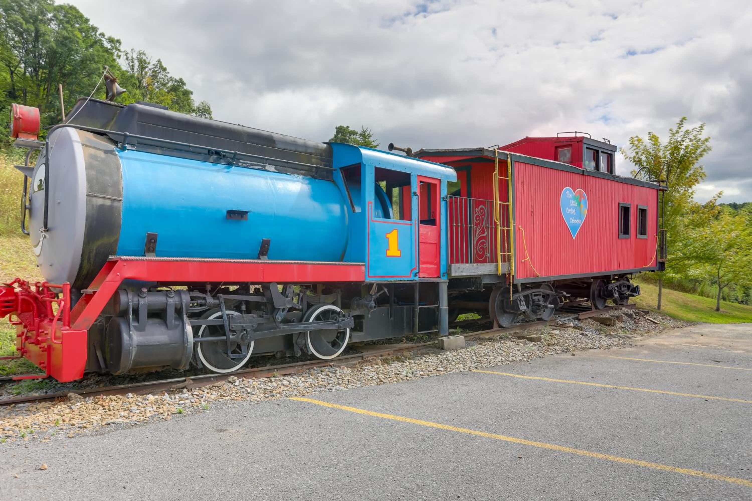 Choo Choo Blue, Converted Railcar in DuBois!