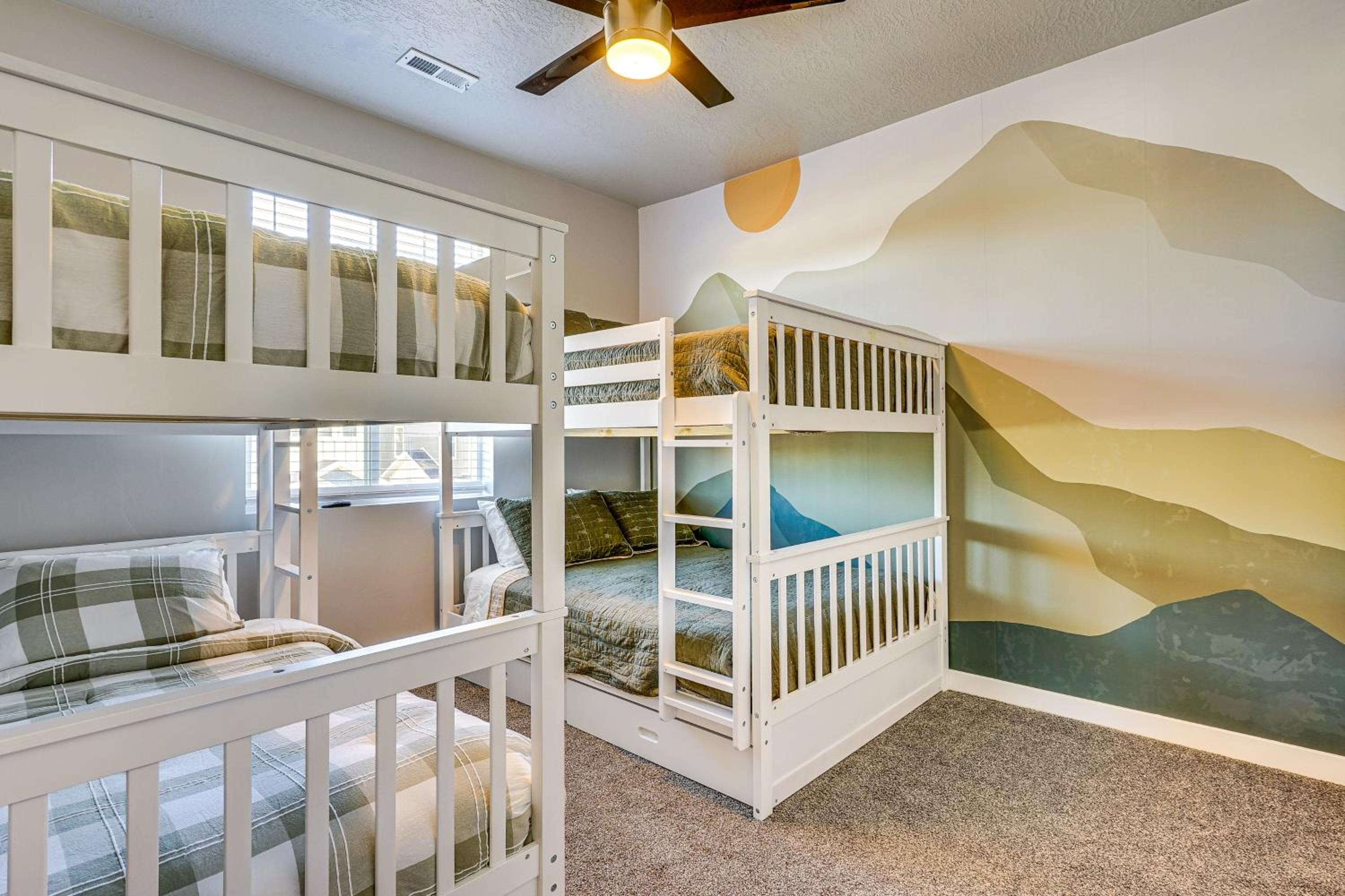 Room to Work and Relax! SLC Townhome with Office, Yard