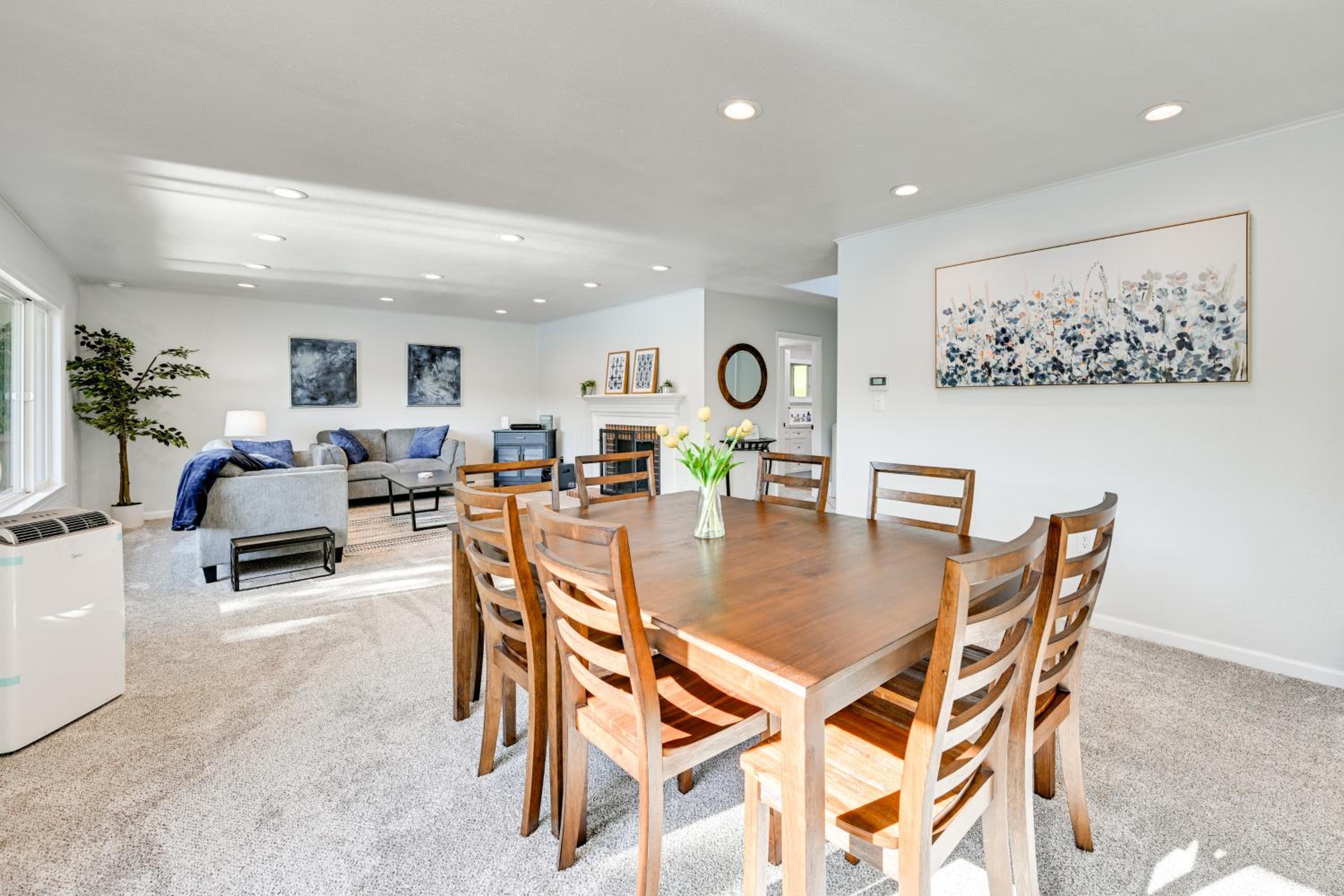 Private Dock and Fire Pit Lakefront Gem in Olympia