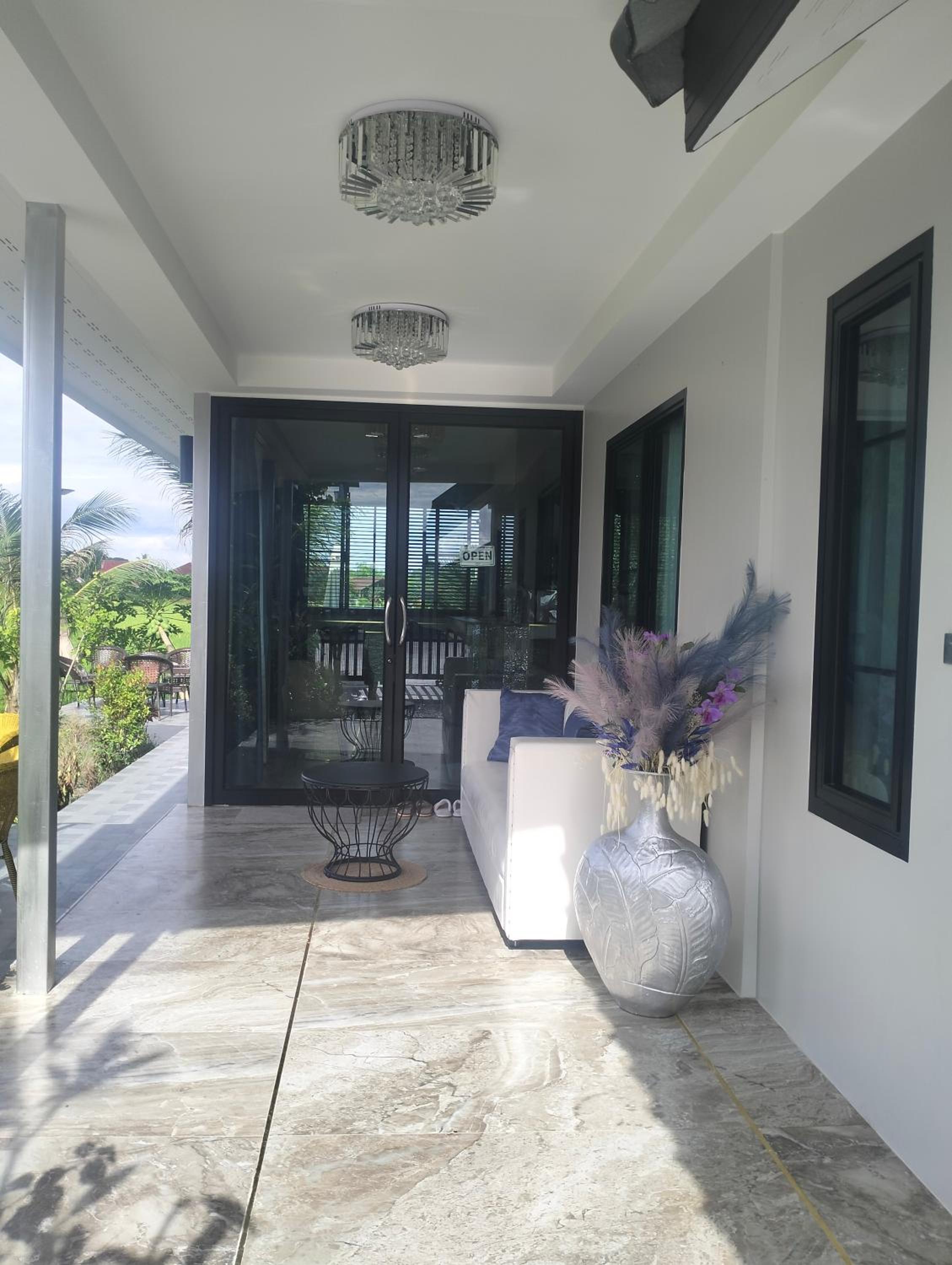 The garden pool villa resort at Doi Saket