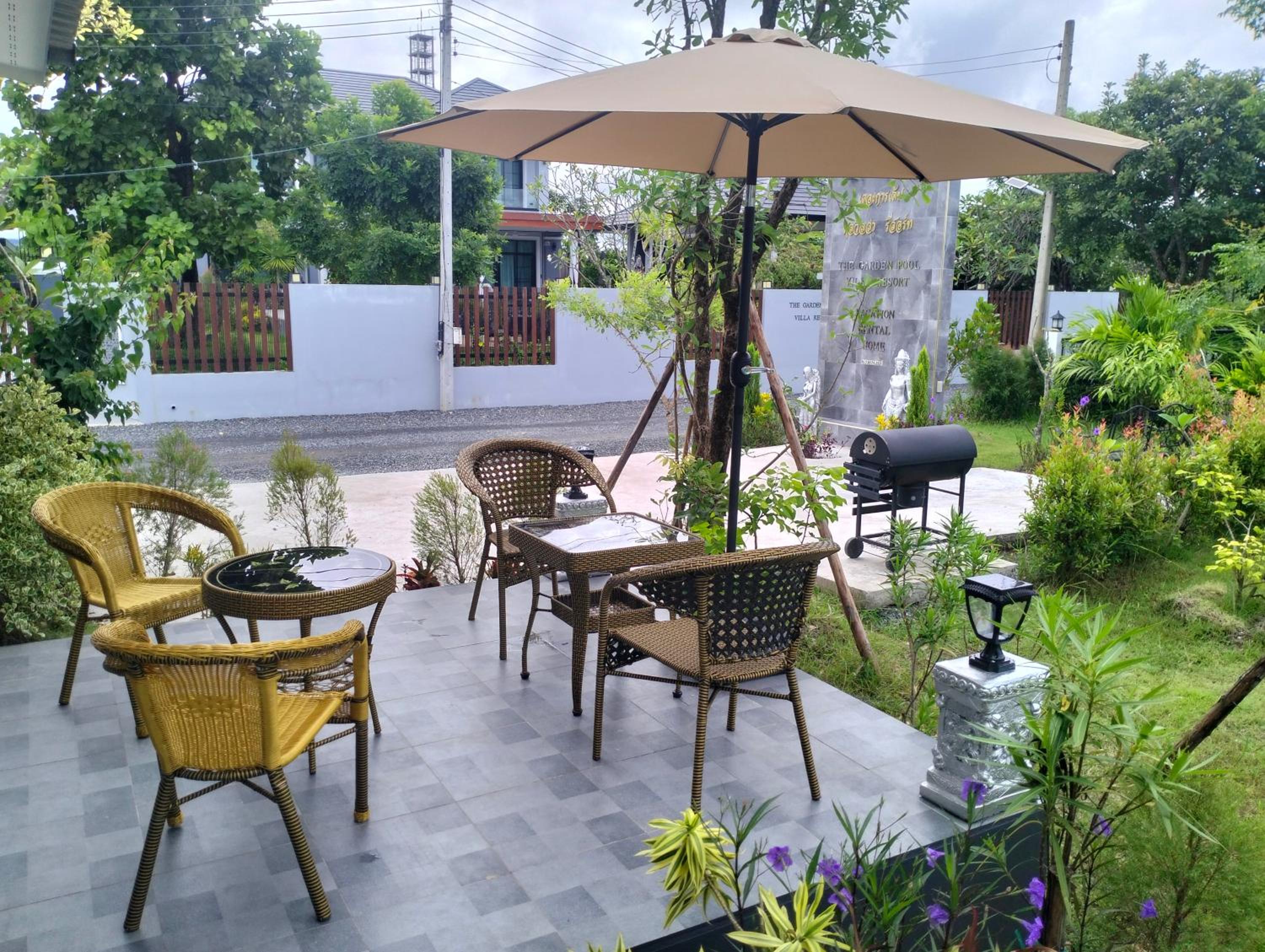 The garden pool villa resort at Doi Saket