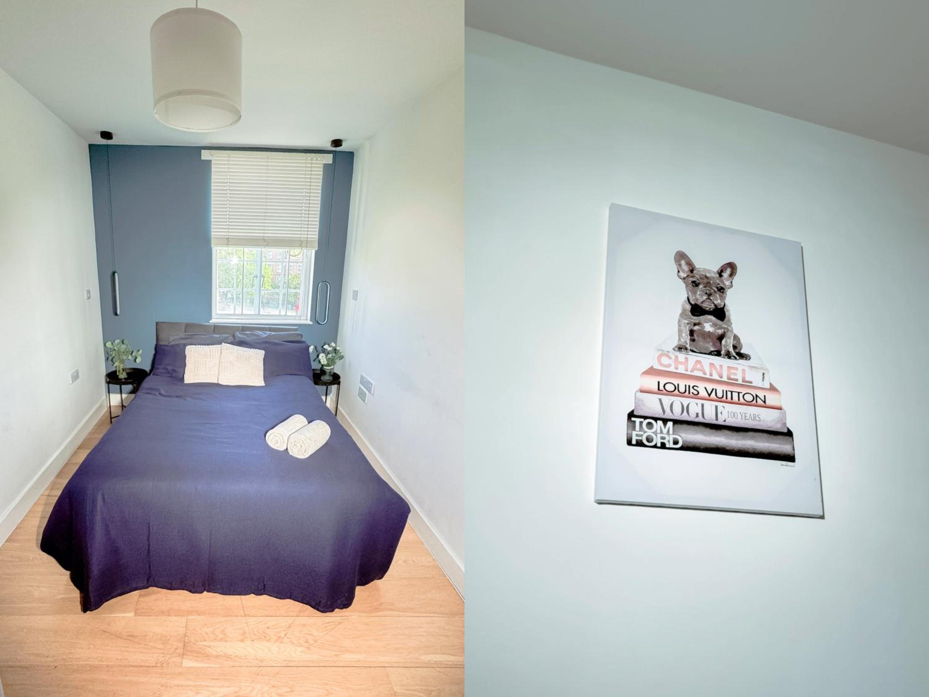 Vibrant 2-Bed Apartment 1 Min Walk to Tube Central London Base Free WiFi