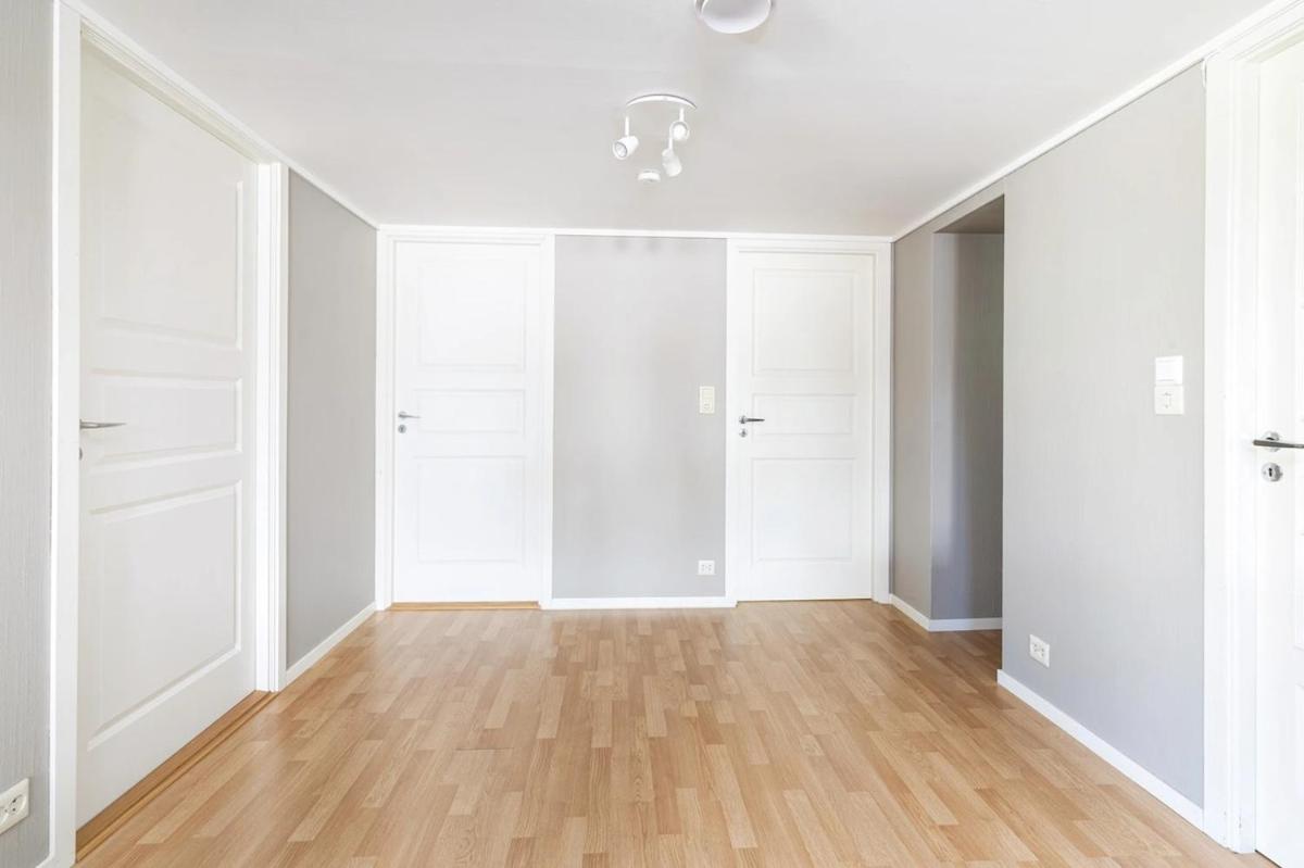 Sentralt i Kvadraturen med 3 soverom, veranda og P-plass