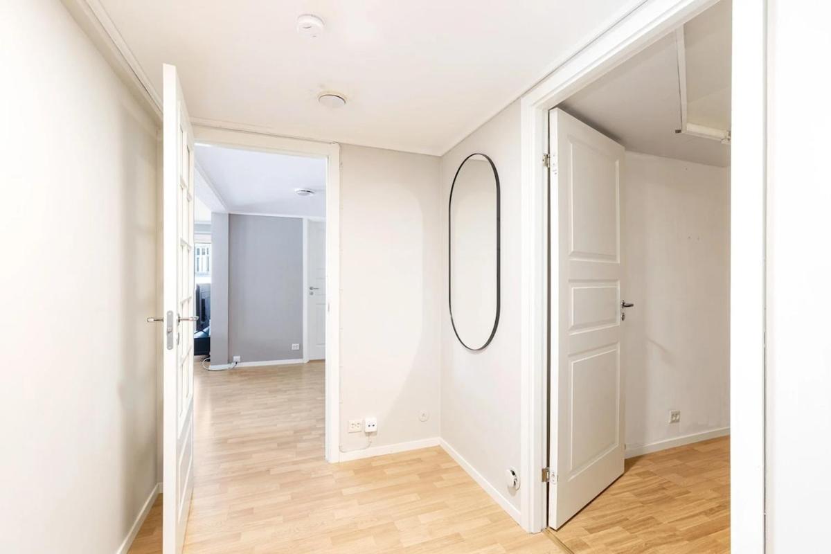 Sentralt i Kvadraturen med 3 soverom, veranda og P-plass