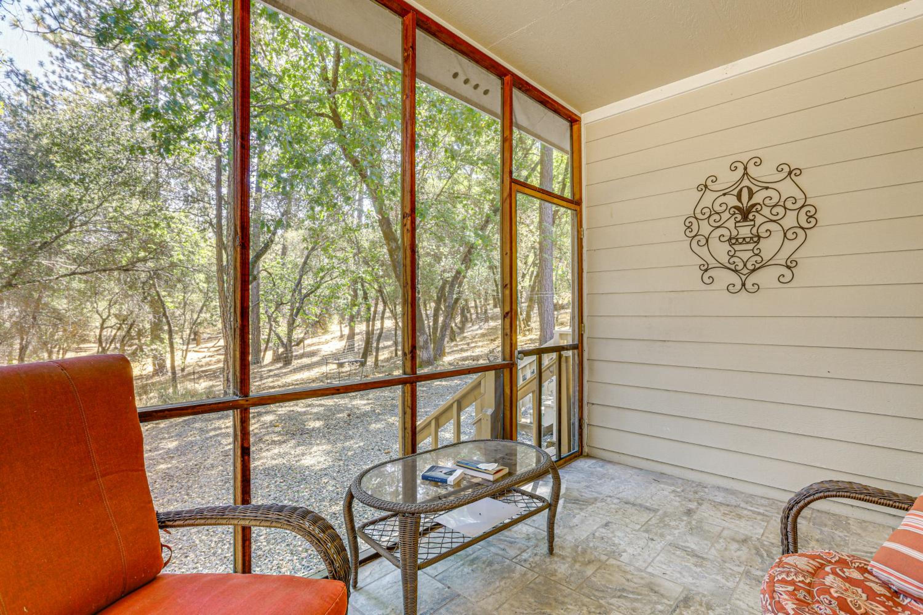 All-Season Outdoor Base Camp Gold Country Home!