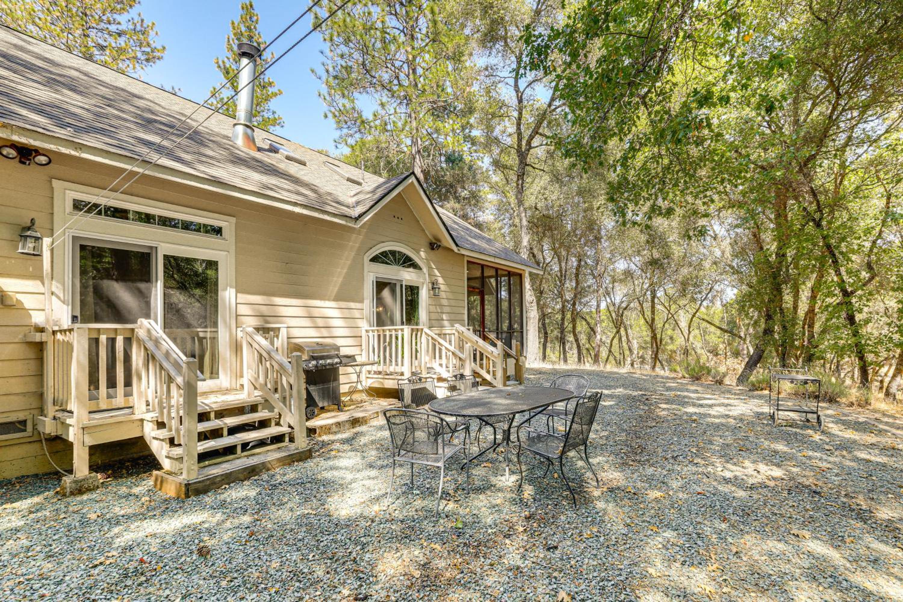 All-Season Outdoor Base Camp Gold Country Home!
