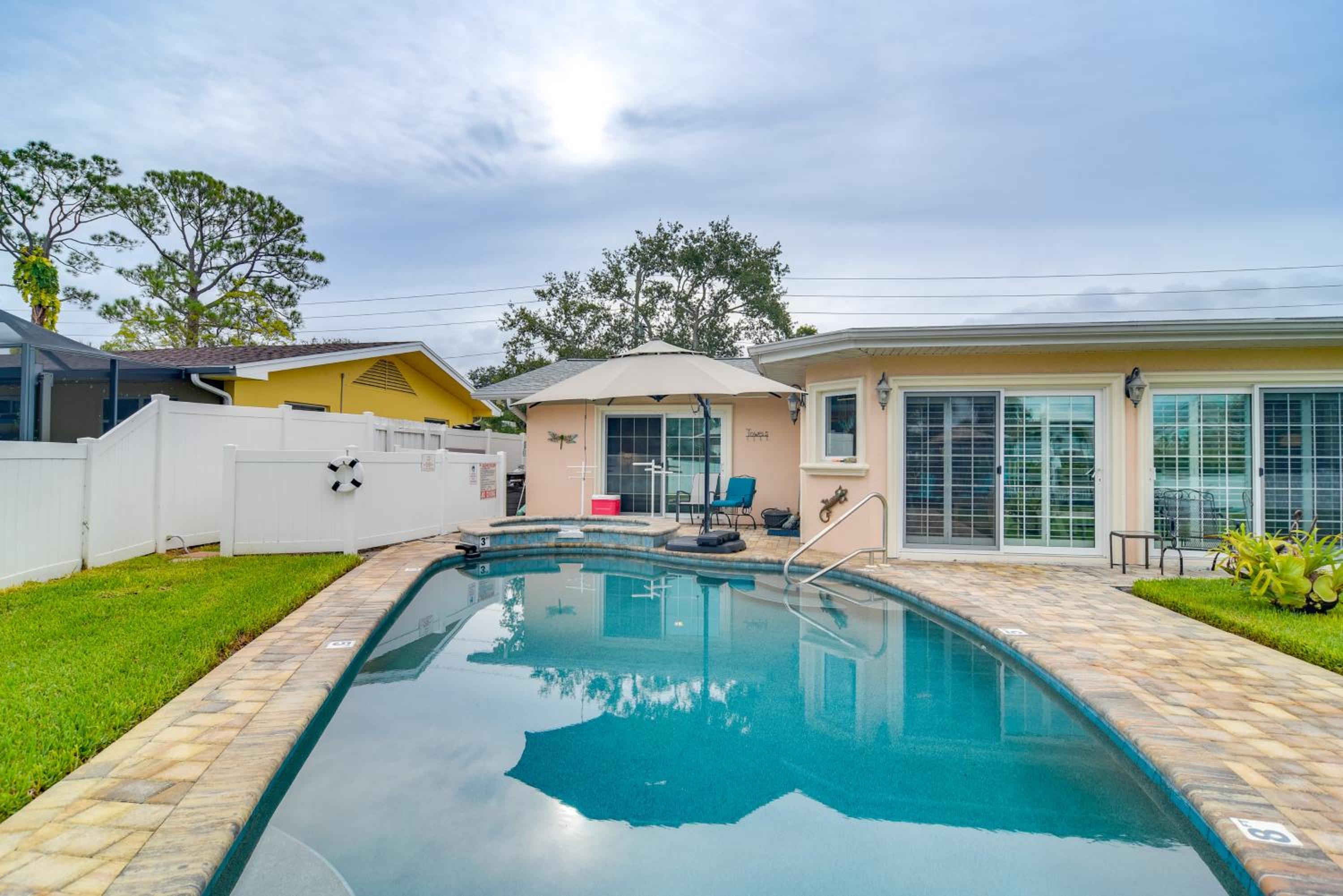 Waterfront Largo Home with Canal Access and Boat Dock