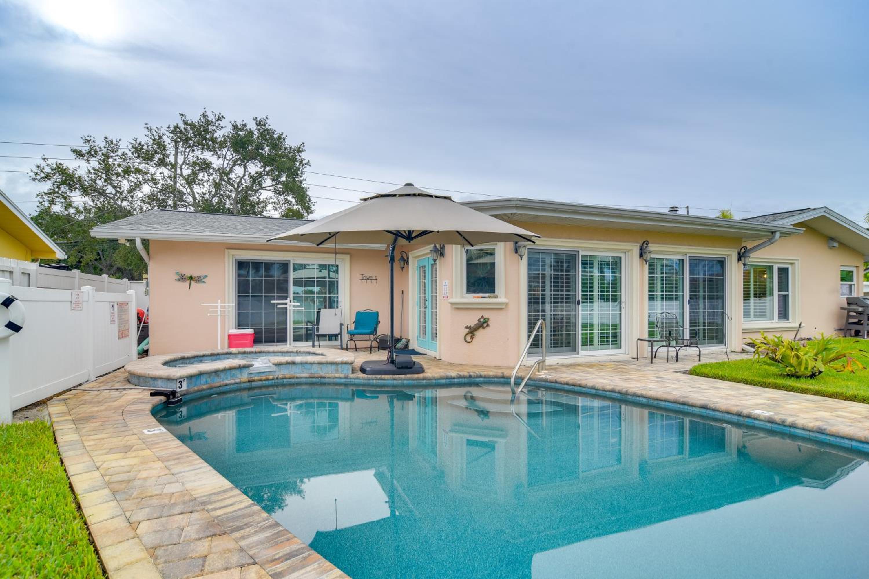 Waterfront Largo Home with Canal Access and Boat Dock