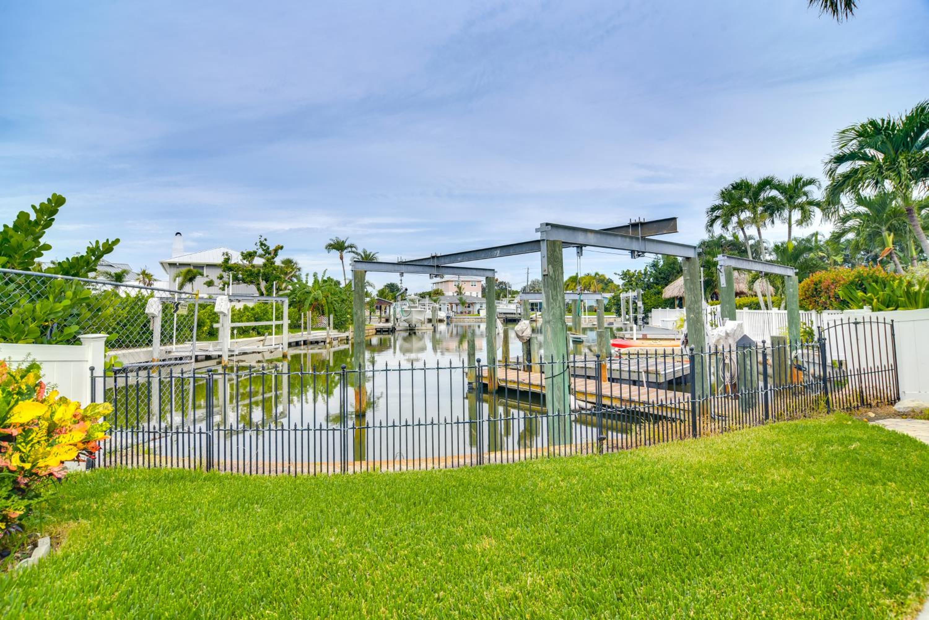 Waterfront Largo Home with Canal Access and Boat Dock