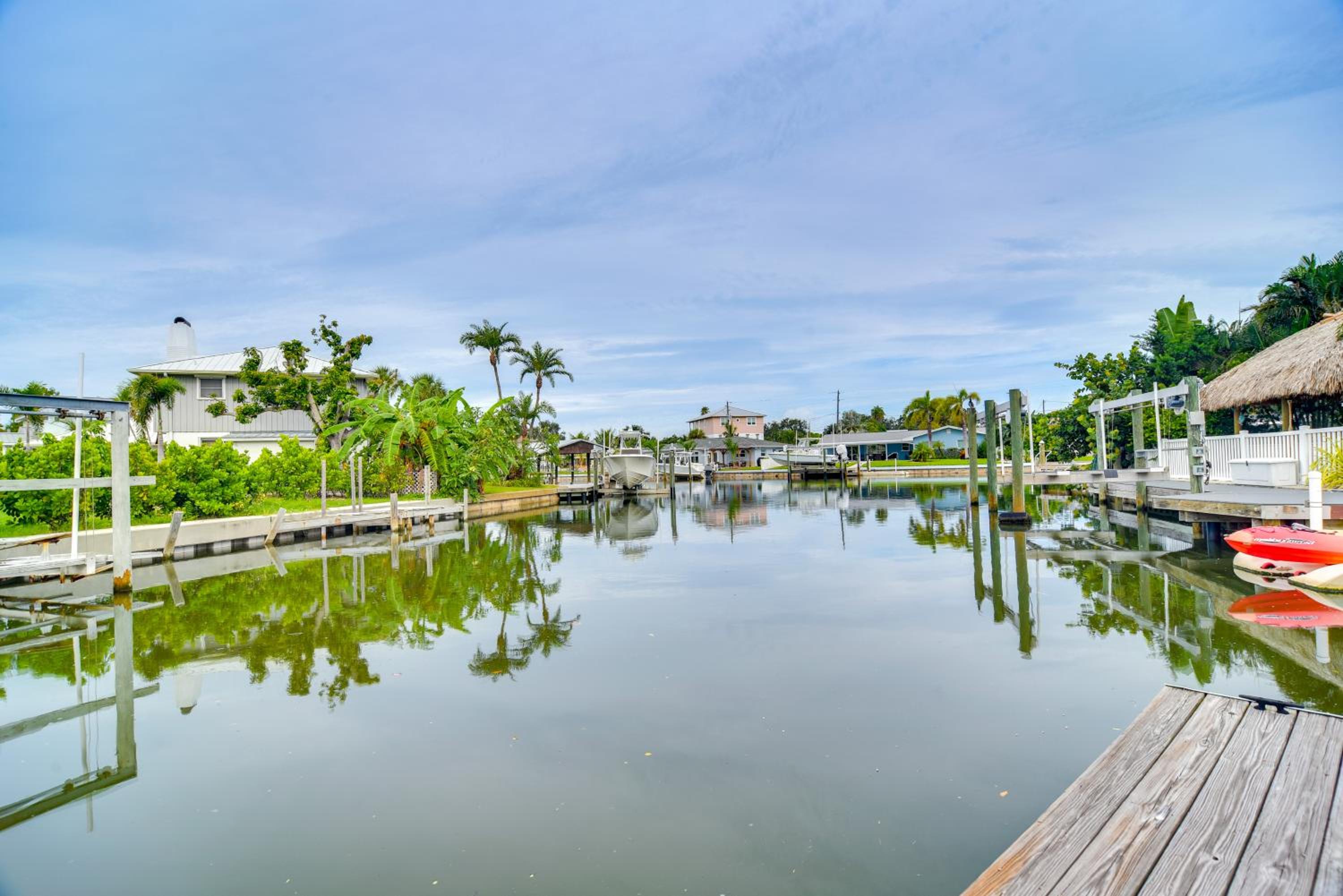 Waterfront Largo Home with Canal Access and Boat Dock