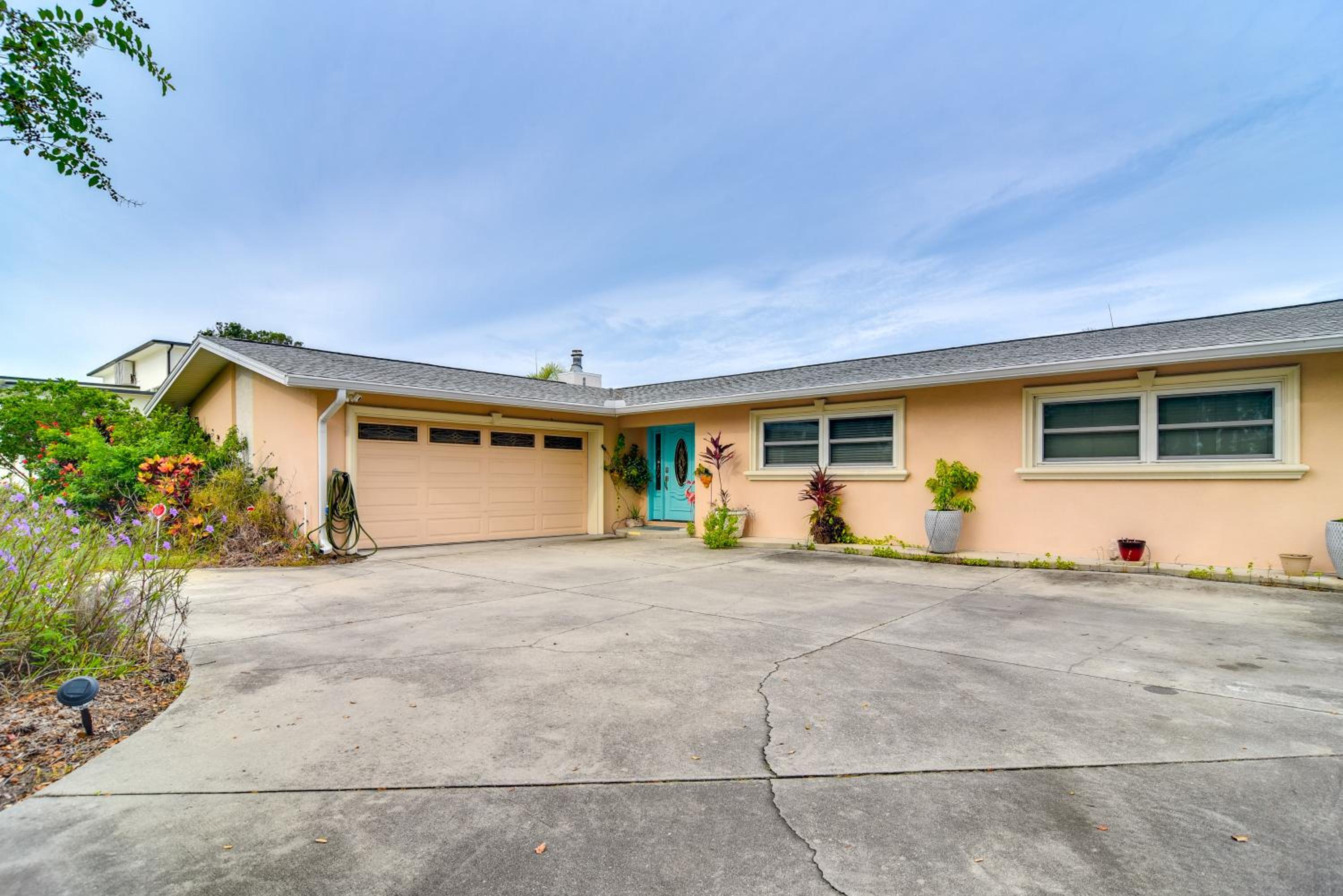 Waterfront Largo Home with Canal Access and Boat Dock