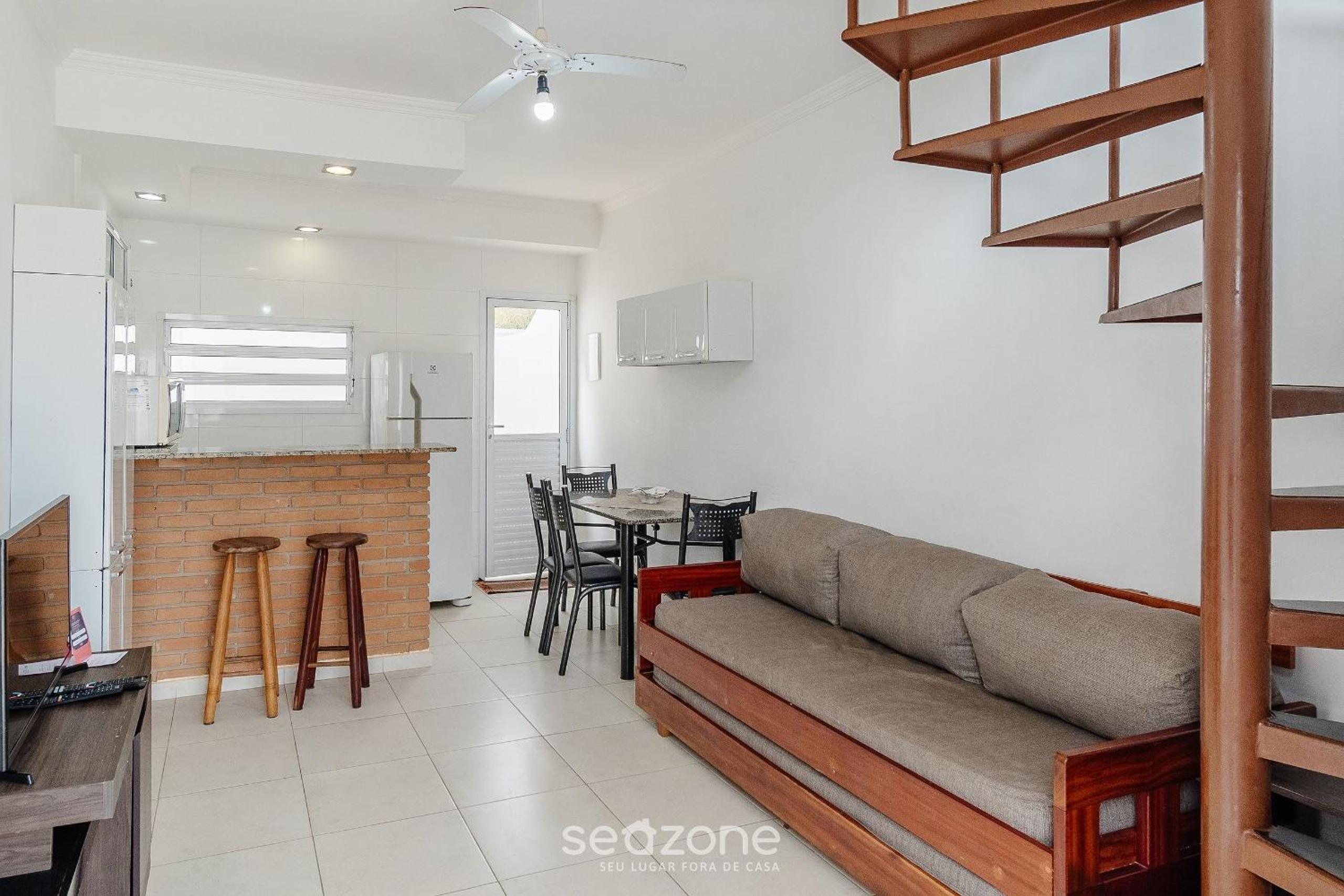 Your stay 350m from the sea in Ubatuba - FUA