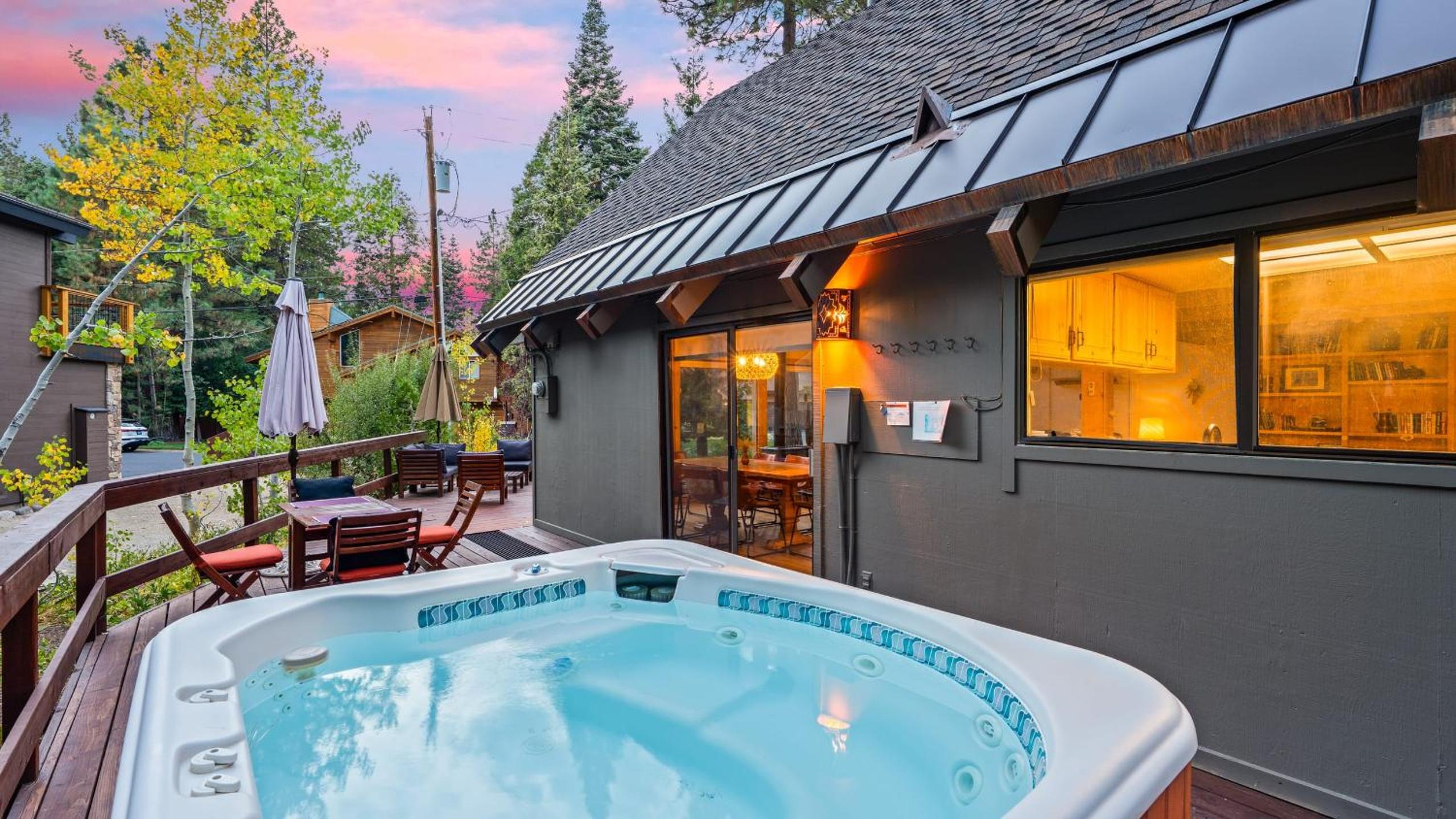 Classic A-Frame Cabin w Hot Tub Deck Easy Access Near Ski Lake Summit Haven by AvantStay