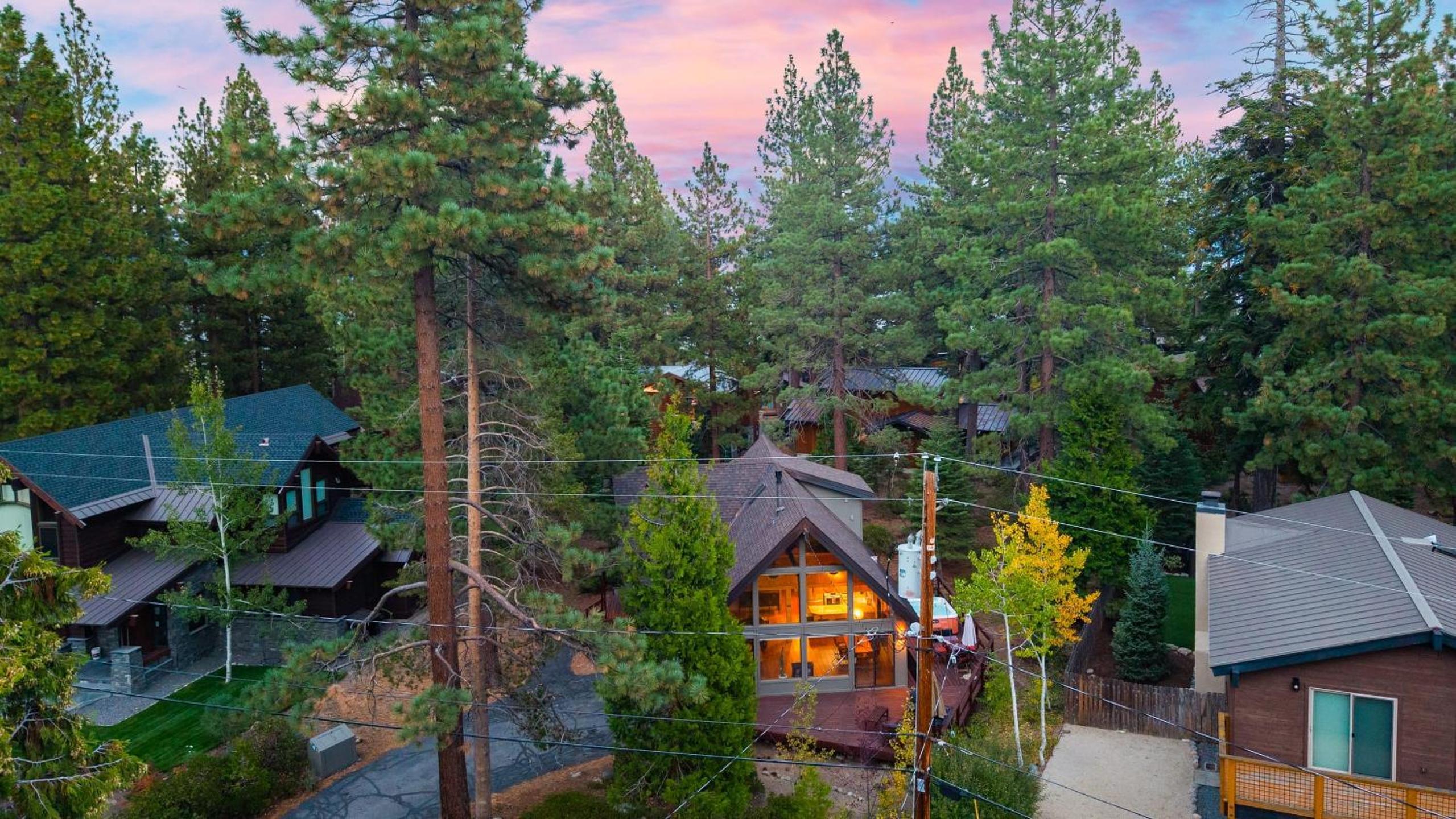 Classic A-Frame Cabin w Hot Tub Deck Easy Access Near Ski Lake Summit Haven by AvantStay