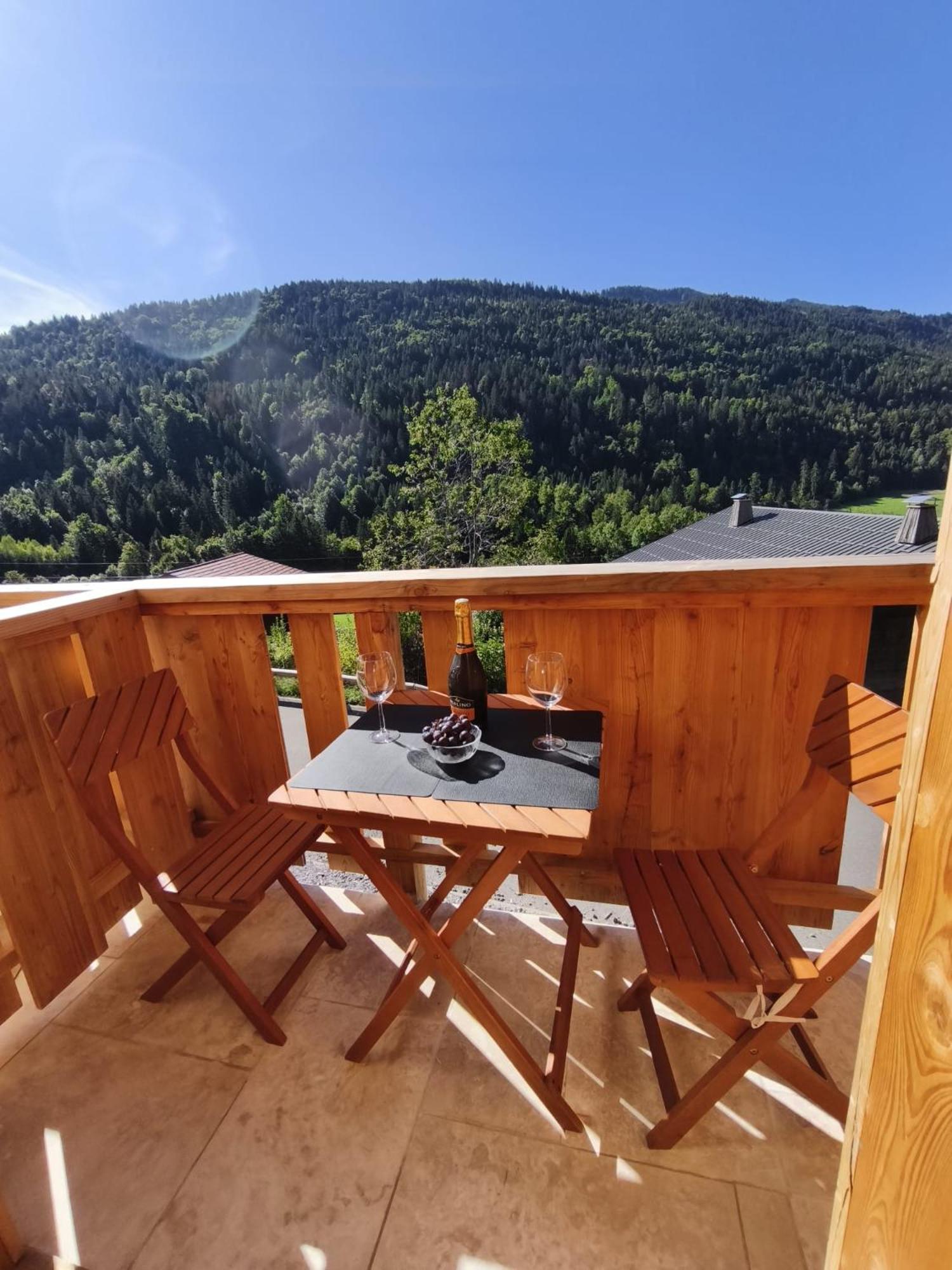 Chalet cosy&neuf, poêle à bois, vue panoramique