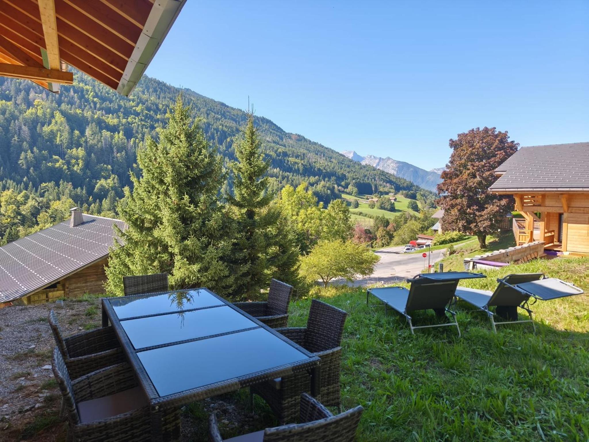 Chalet cosy&neuf, poêle à bois, vue panoramique