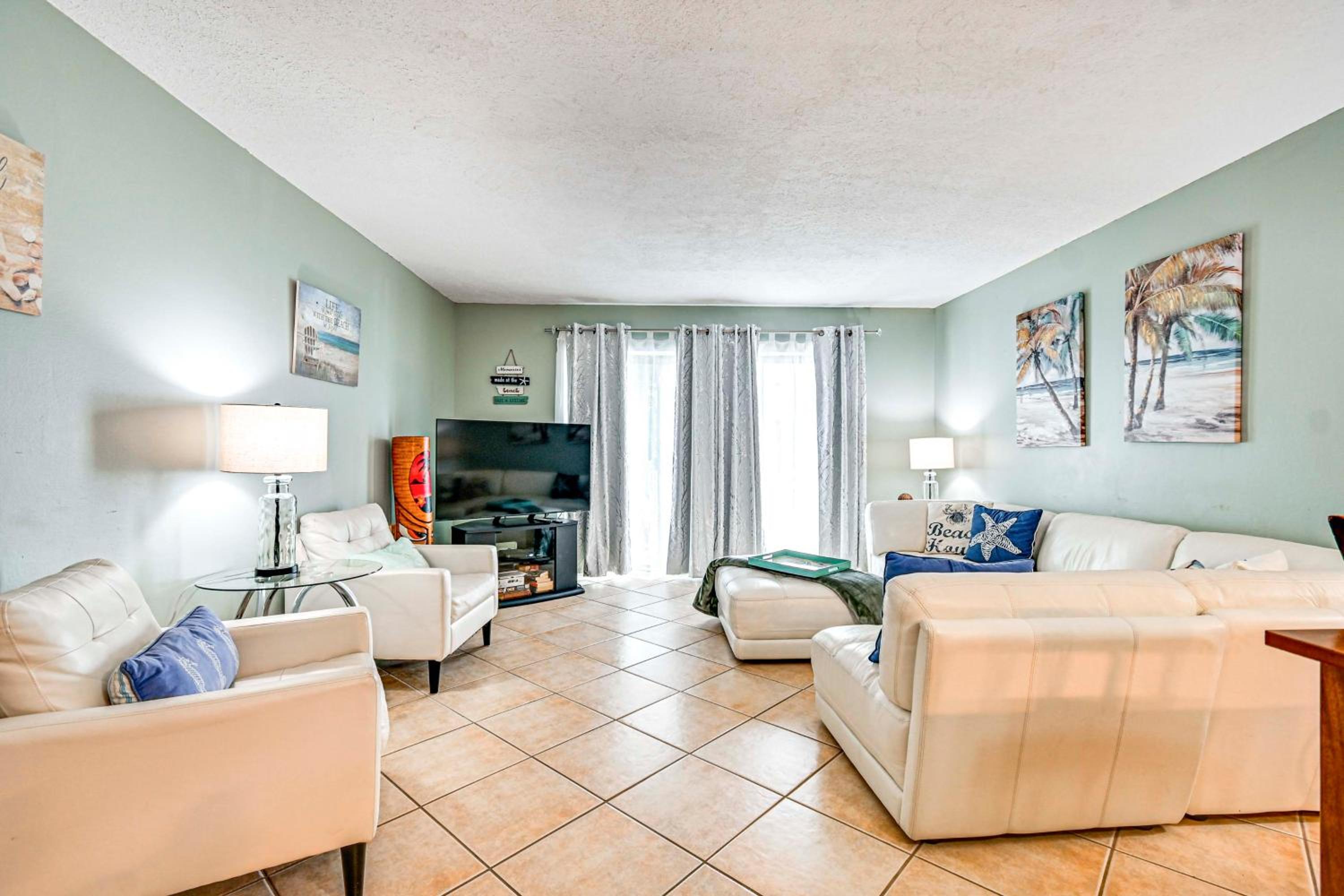 Steps to Sand Condo with Pool Access in Cocoa Beach