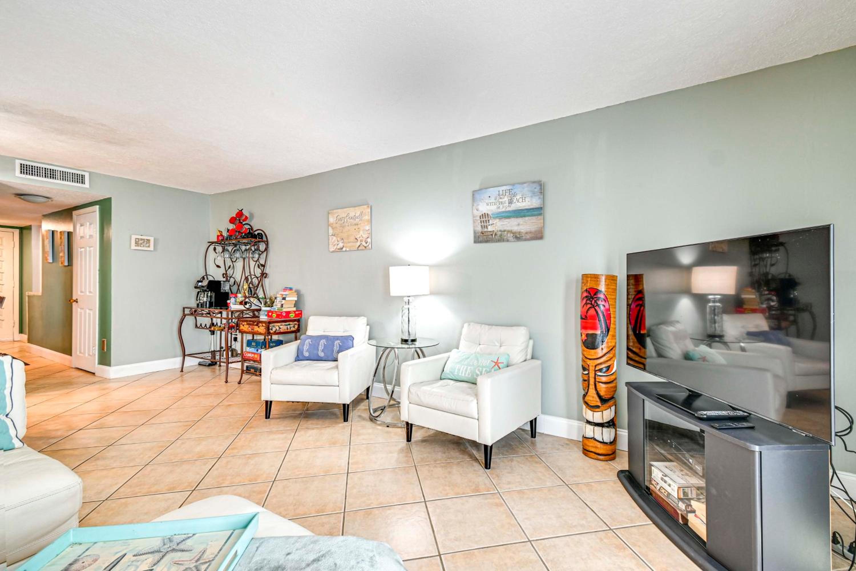 Steps to Sand Condo with Pool Access in Cocoa Beach