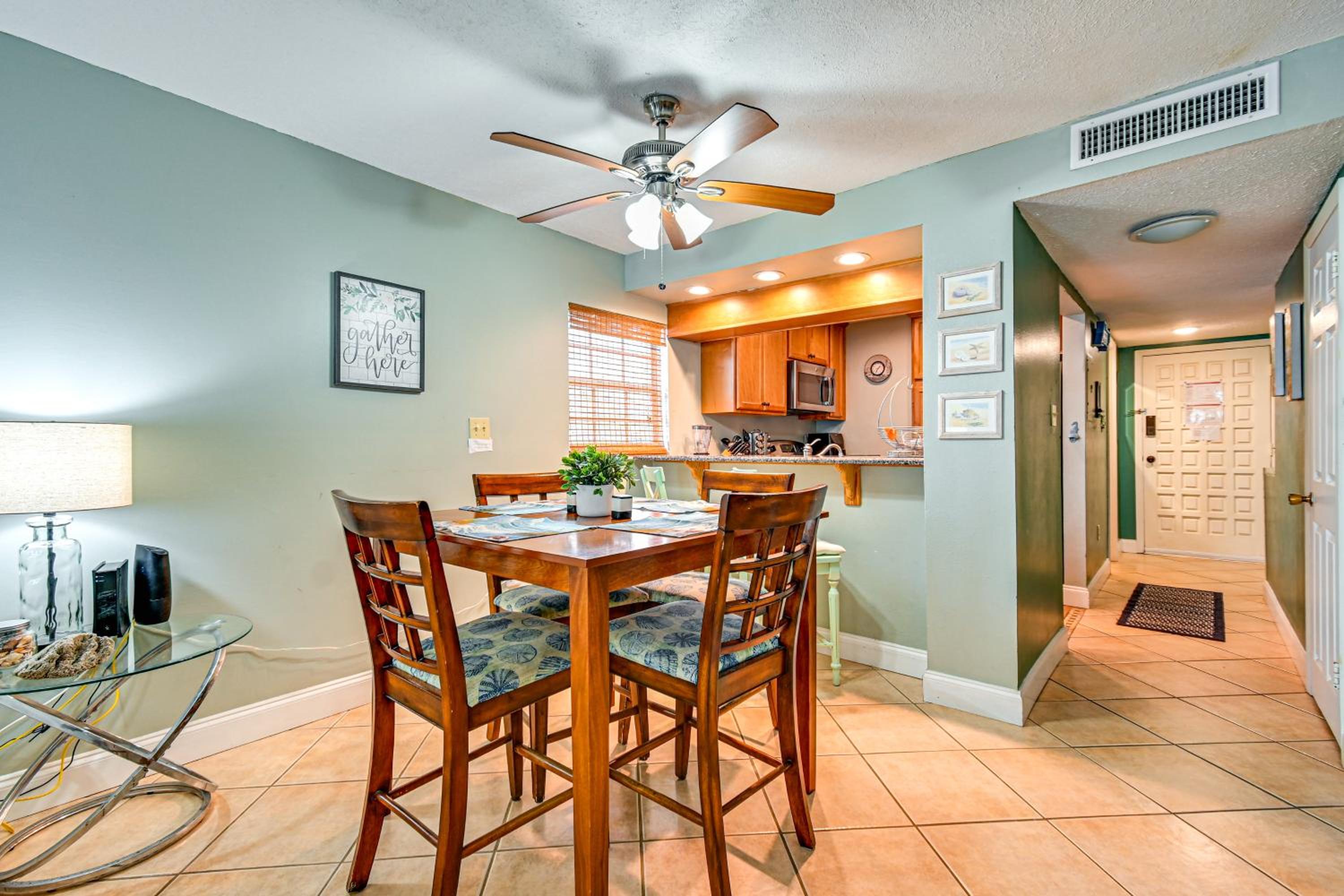 Steps to Sand Condo with Pool Access in Cocoa Beach