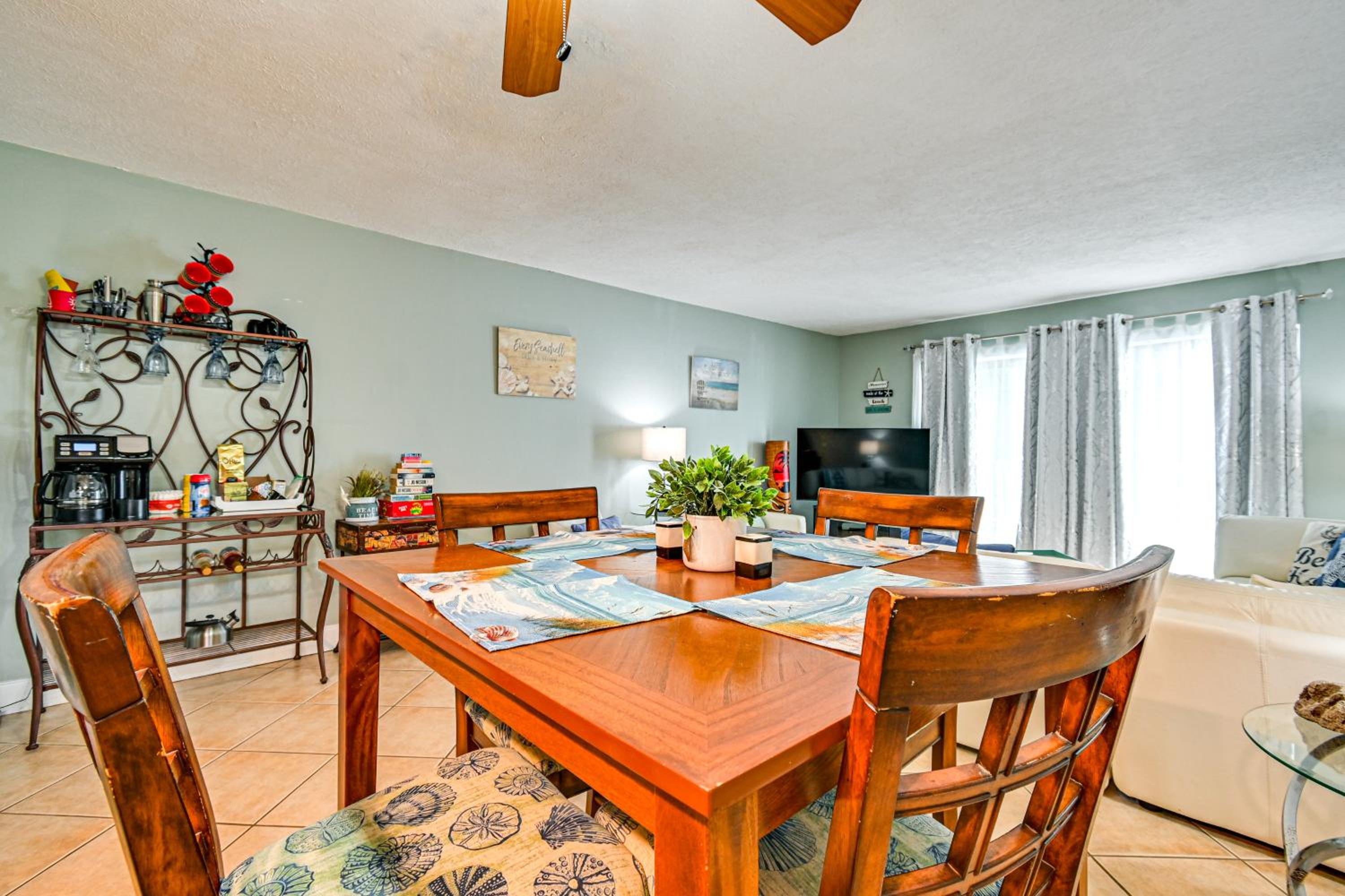 Steps to Sand Condo with Pool Access in Cocoa Beach