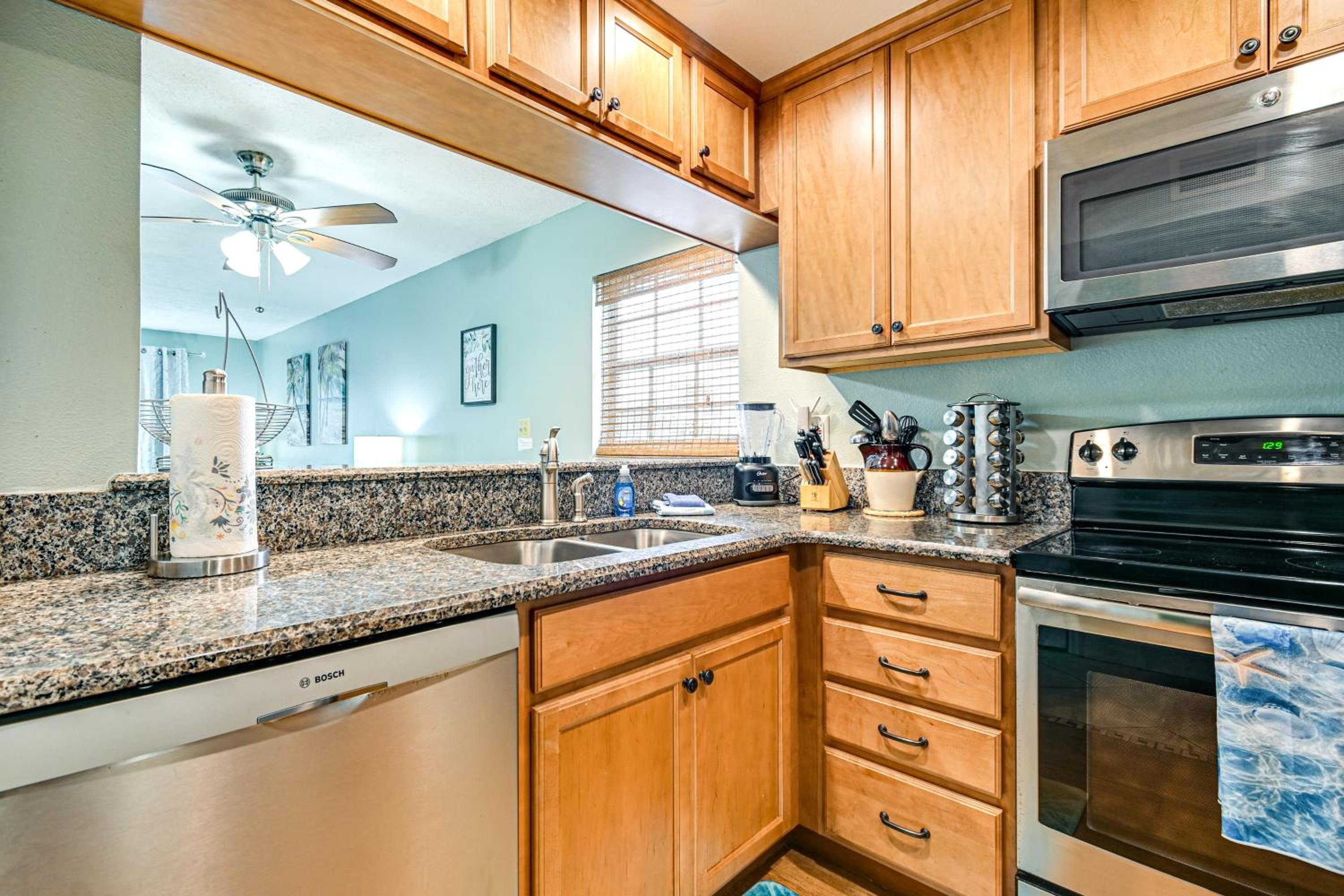 Steps to Sand Condo with Pool Access in Cocoa Beach