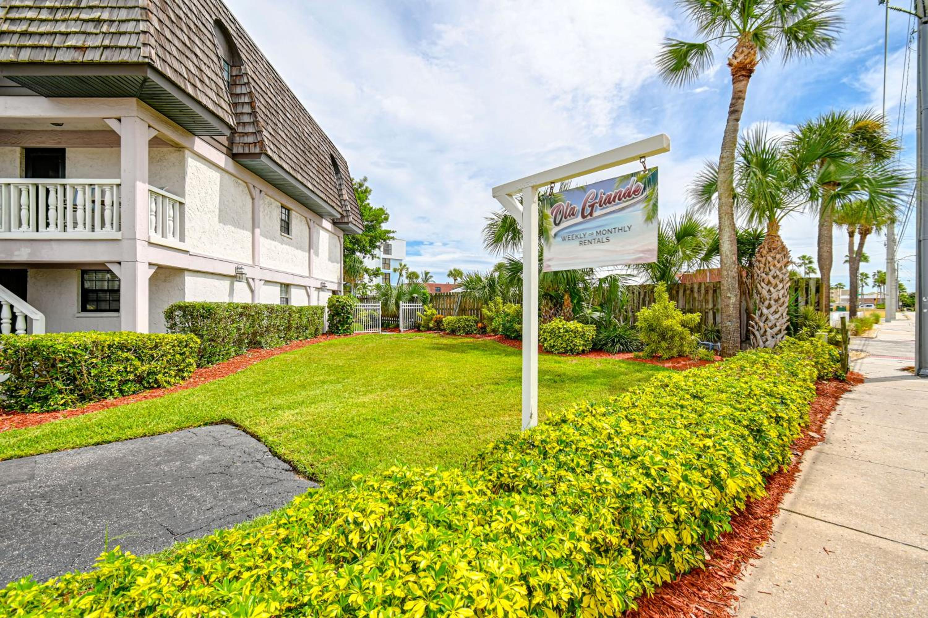 Steps to Sand Condo with Pool Access in Cocoa Beach
