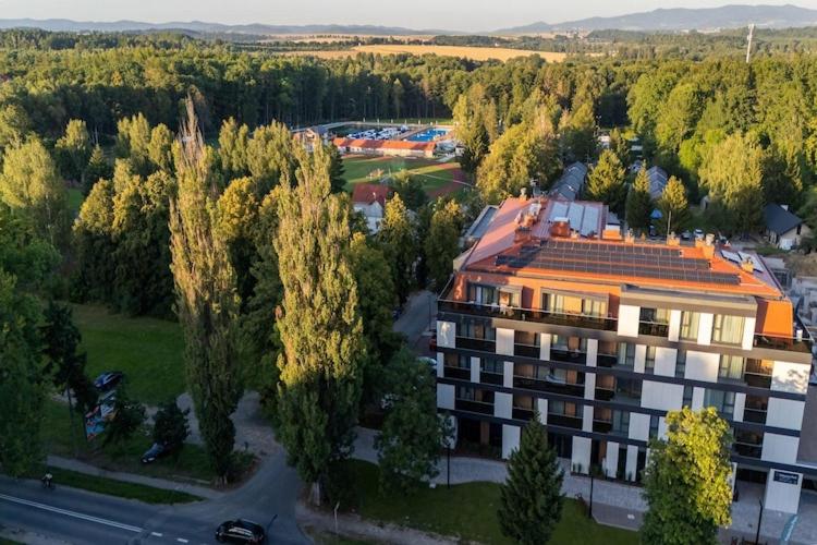 Holiday studio with balcony, indoor pool, sauna