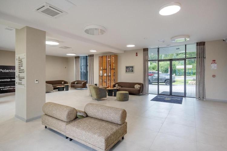 Holiday studio with balcony, indoor pool, sauna