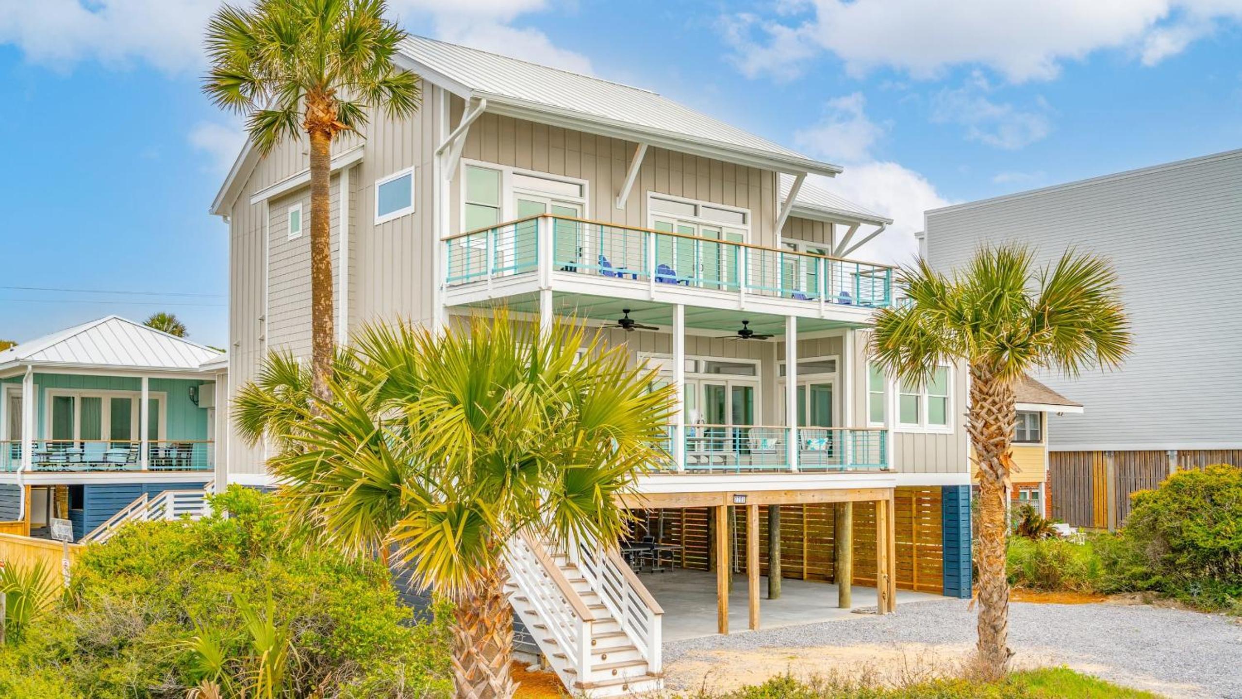 Beachfront Home w Pool Ocean Views Charleston Access Big Turtle