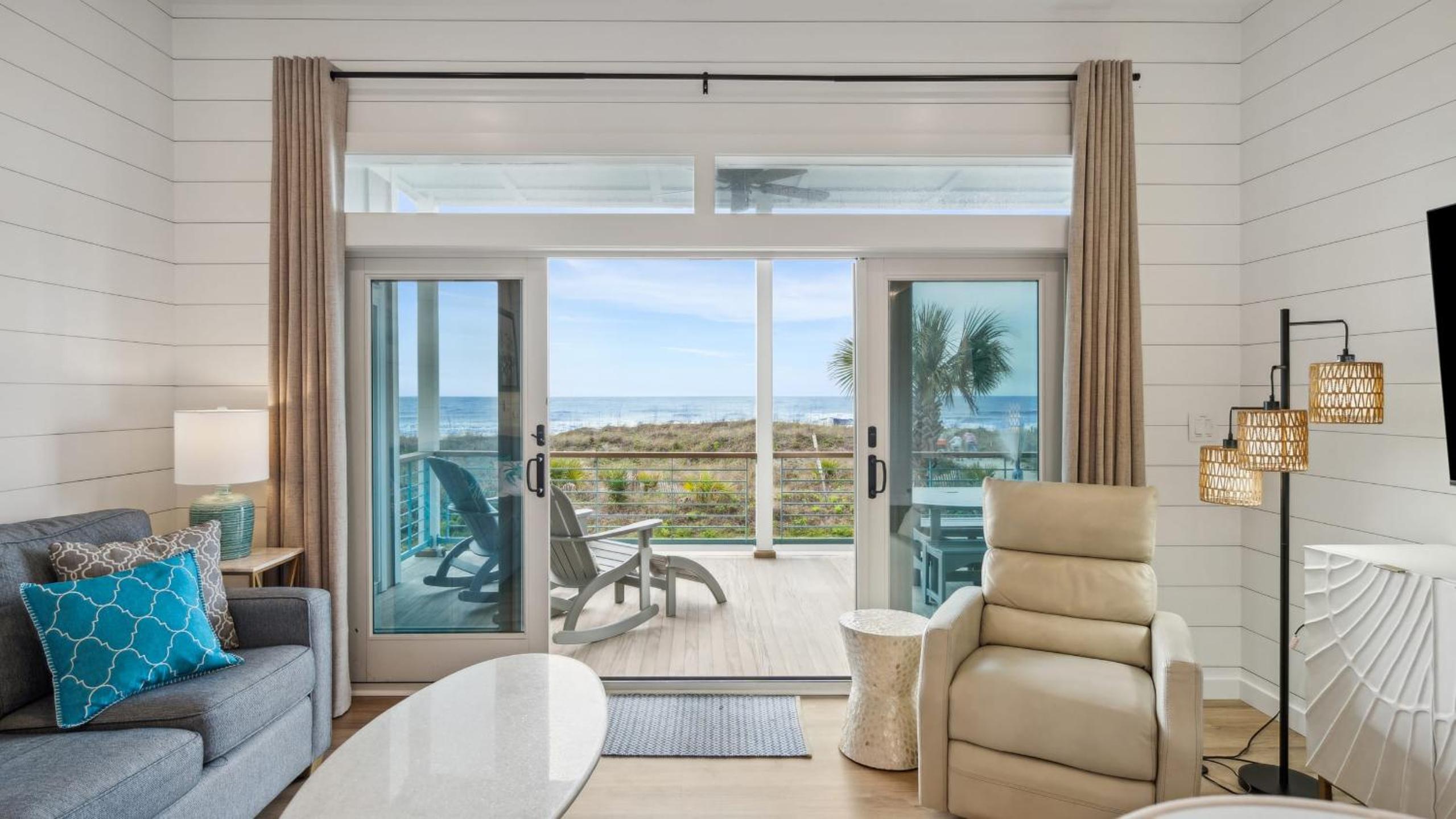 Beachfront Home w Pool Ocean Views Charleston Access Big Turtle