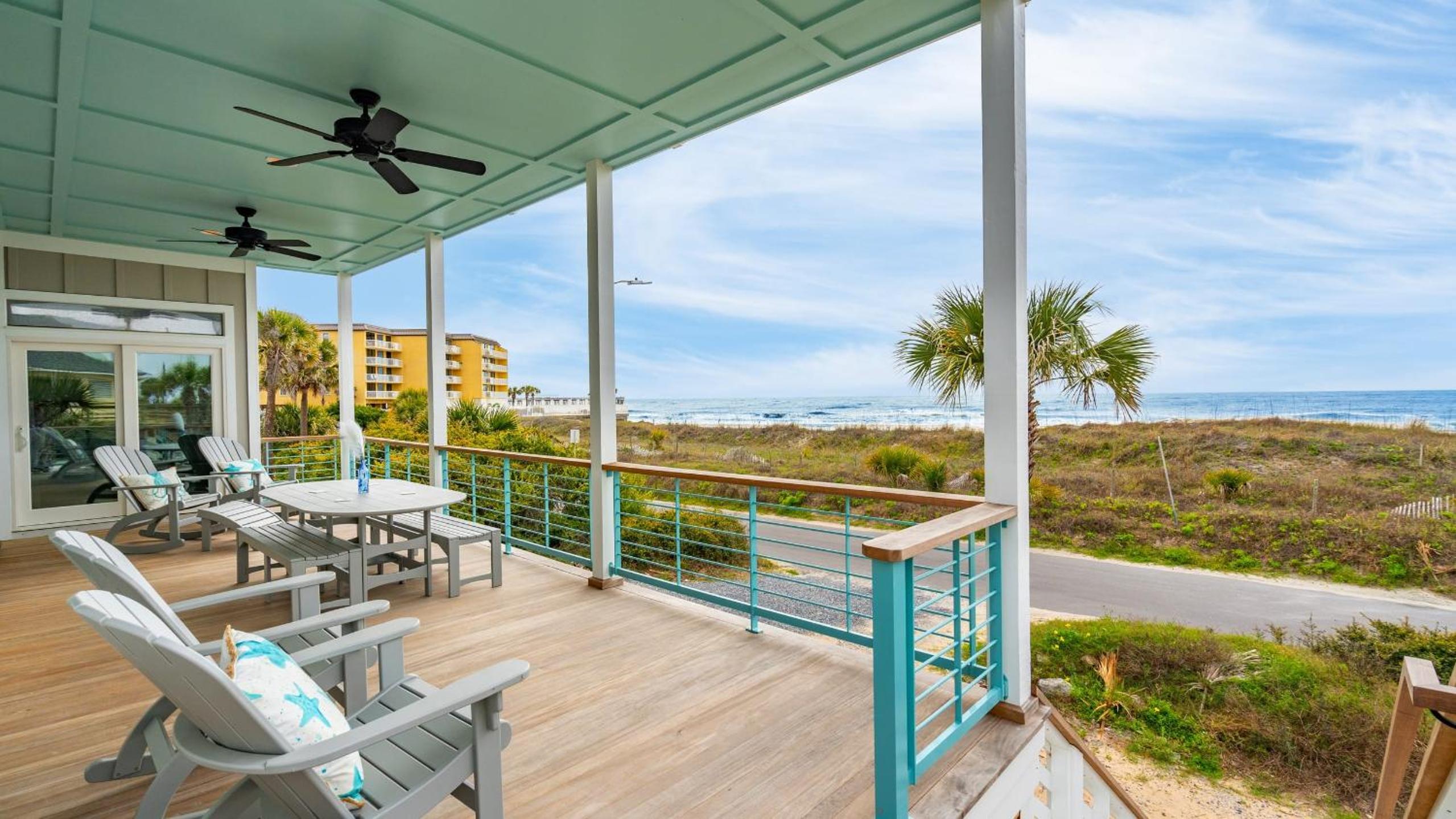 Beachfront Home w Pool Ocean Views Charleston Access Big Turtle
