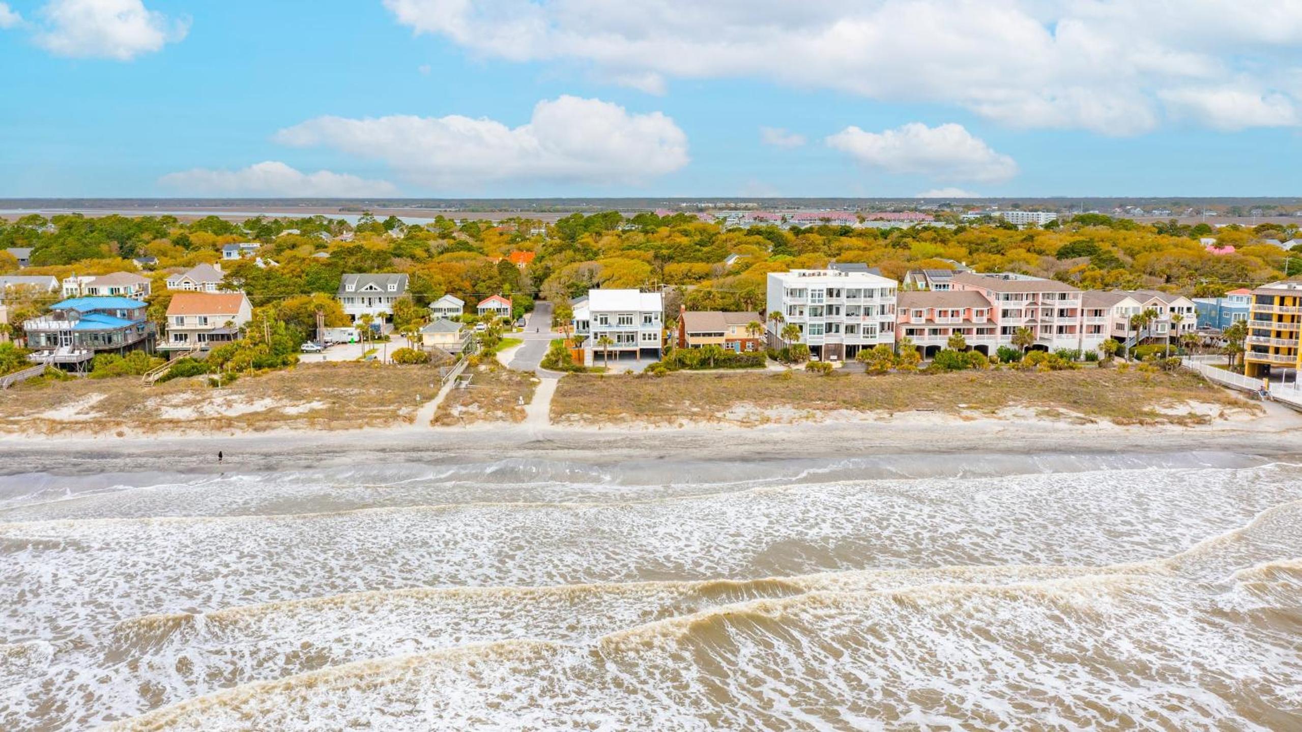 Beachfront Home w Pool Ocean Views Charleston Access Big Turtle