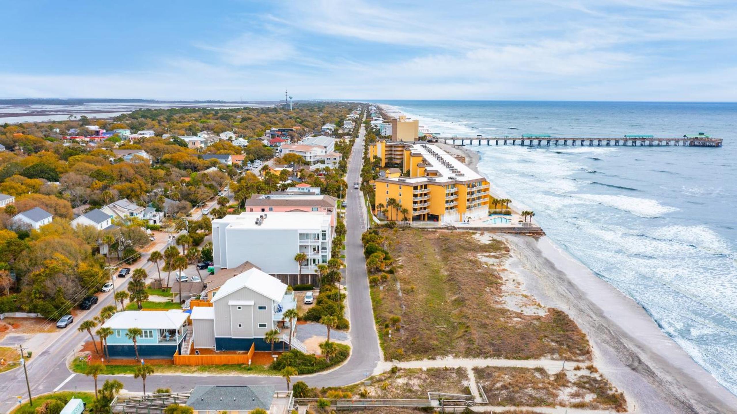 Beachfront Home w Pool Ocean Views Charleston Access Big Turtle