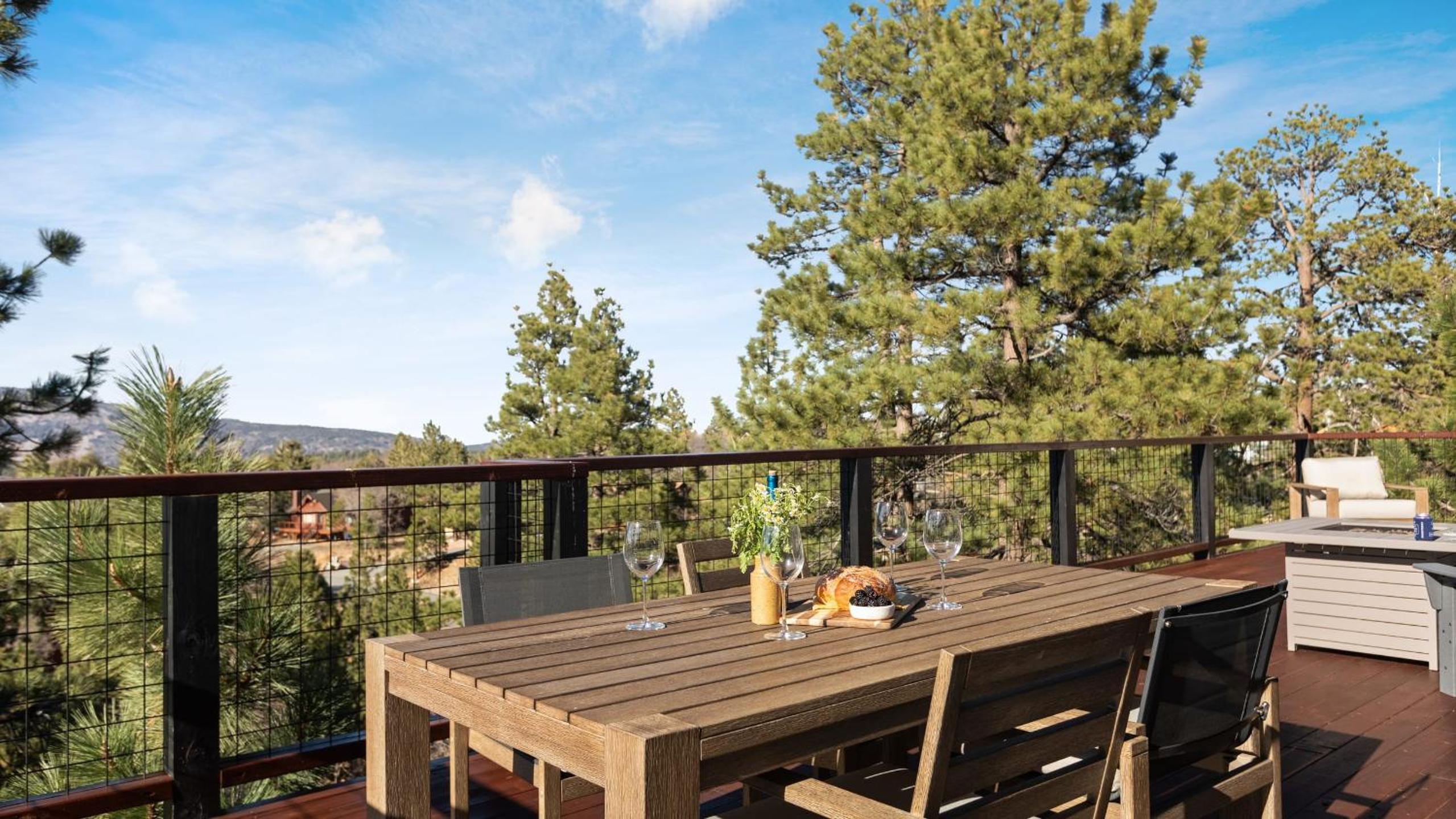 Modern Lodge Near Lake Village Snow Summit Game Room Decks Firepit Views