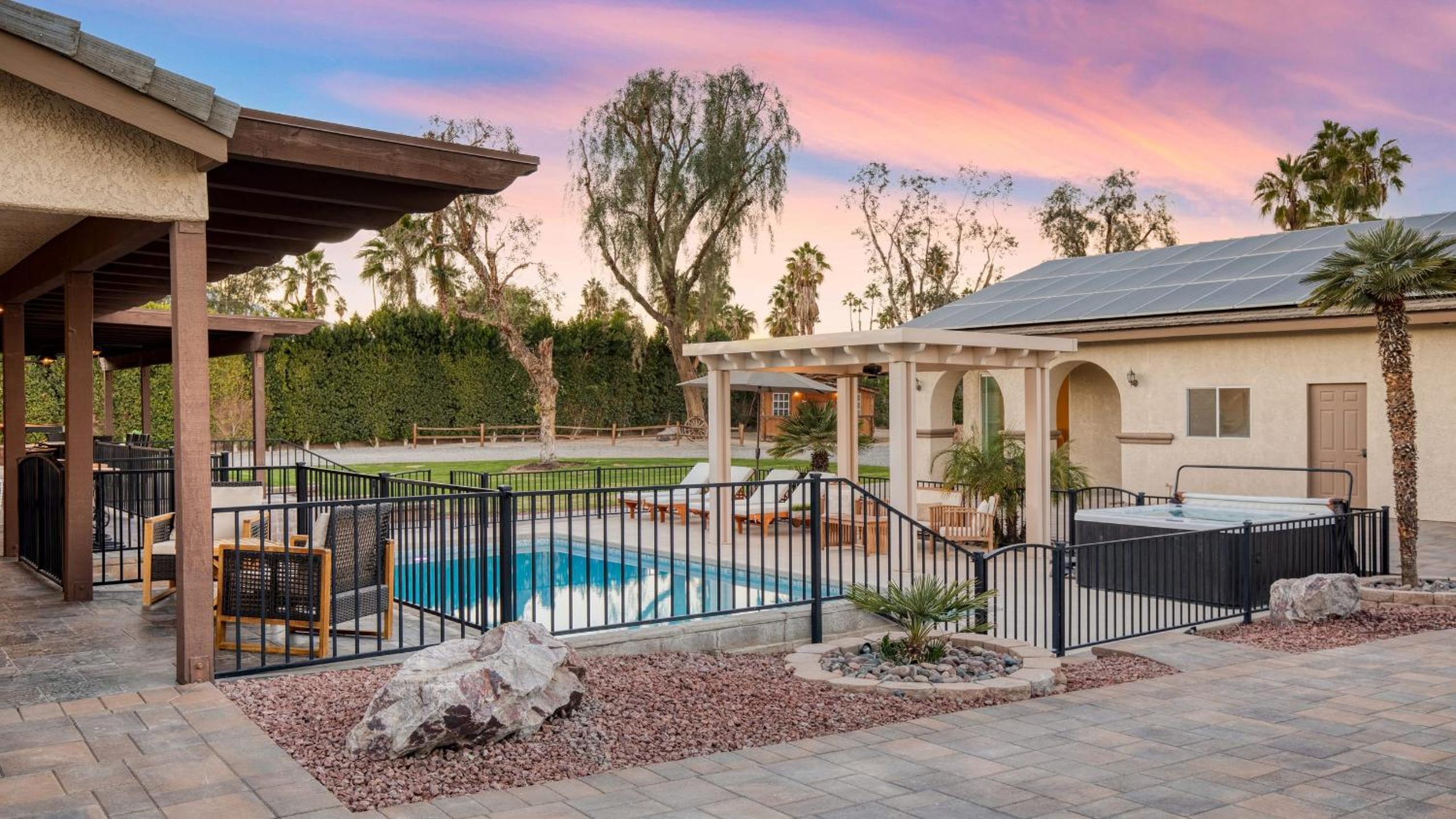 Pool Sports Court Game Garage Fire Pit Olivano Ranch by AvantStay