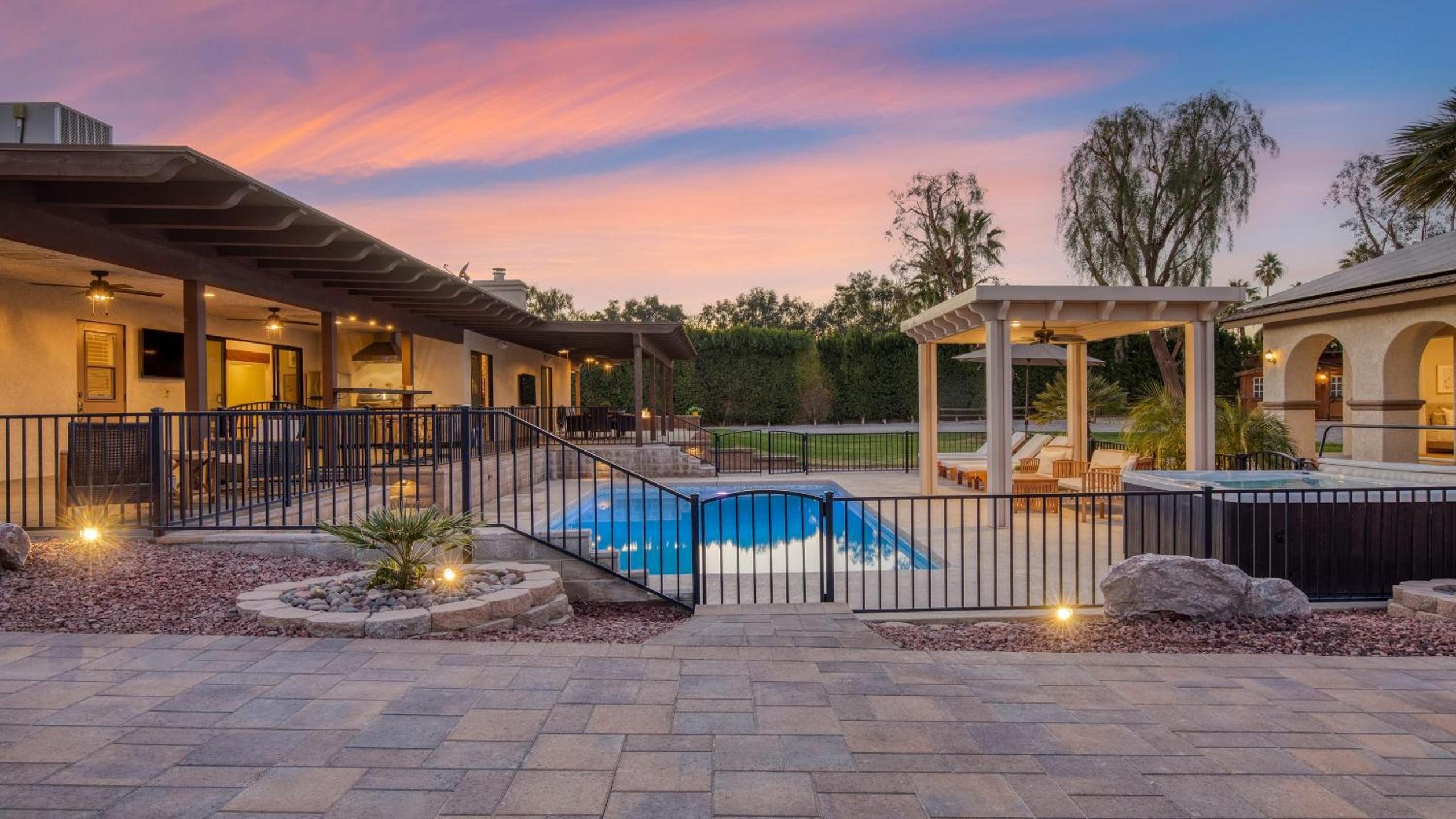 Pool Sports Court Game Garage Fire Pit Olivano Ranch by AvantStay