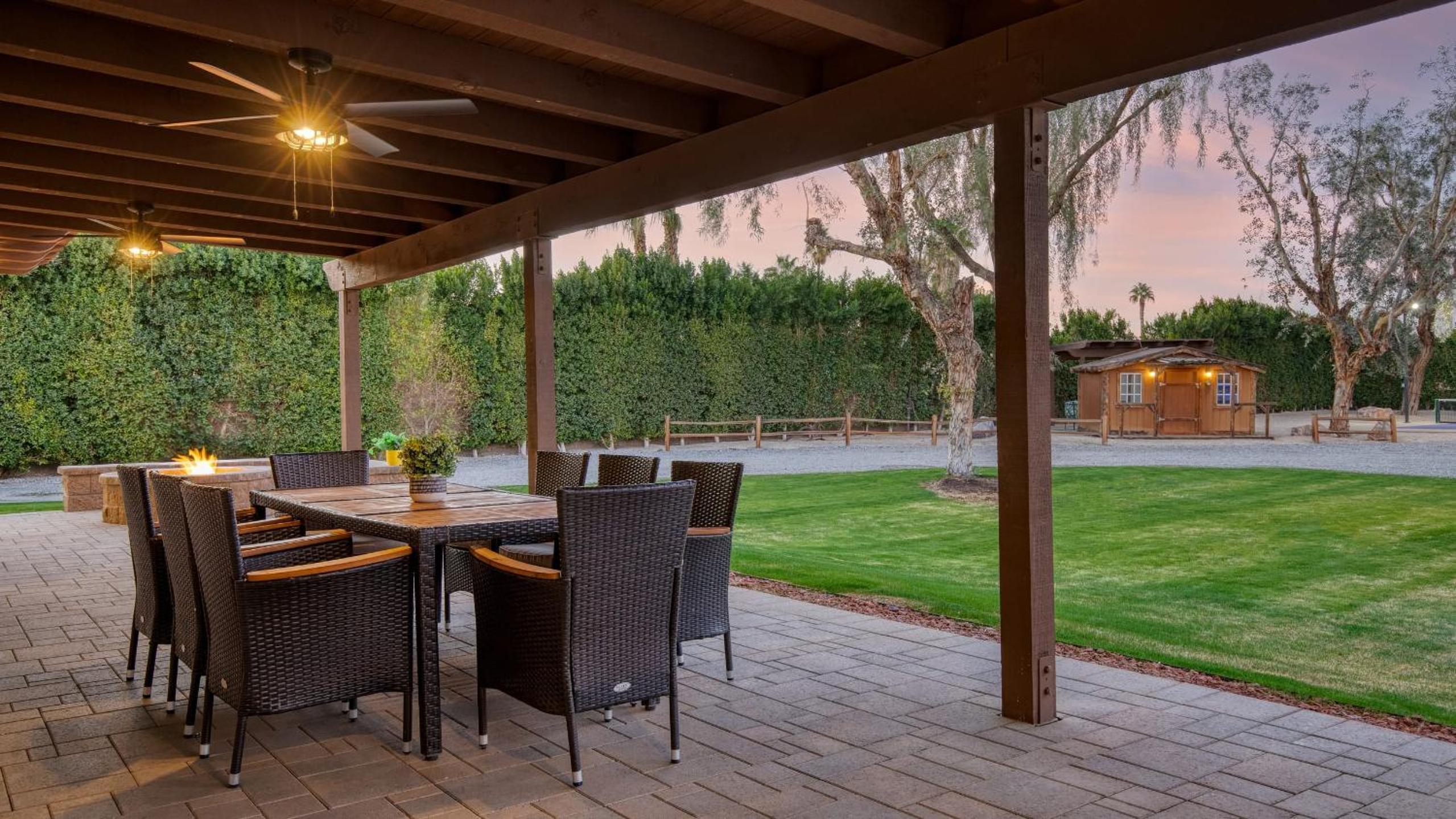 Pool Sports Court Game Garage Fire Pit Olivano Ranch by AvantStay