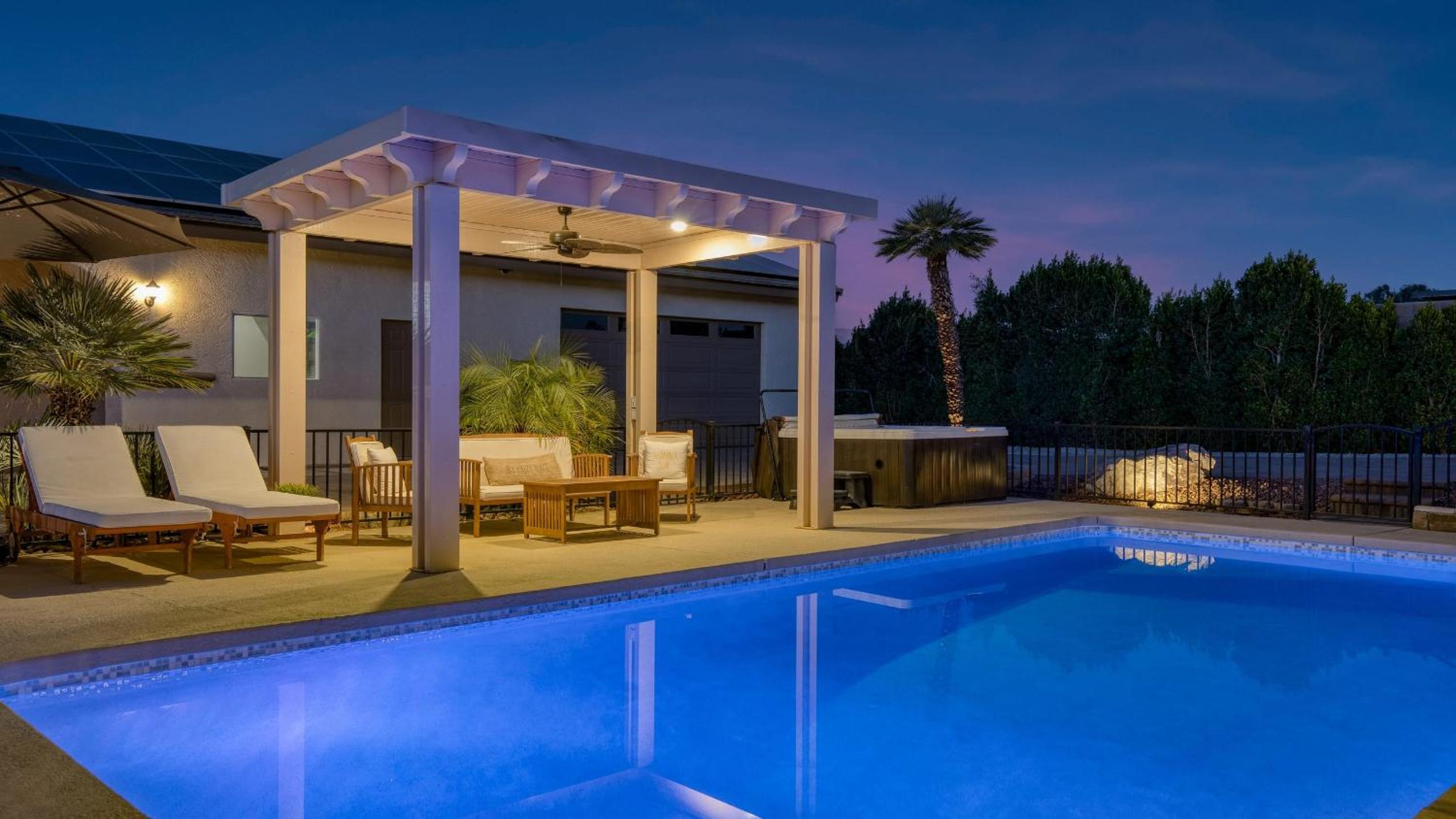 Pool Sports Court Game Garage Fire Pit Olivano Ranch by AvantStay