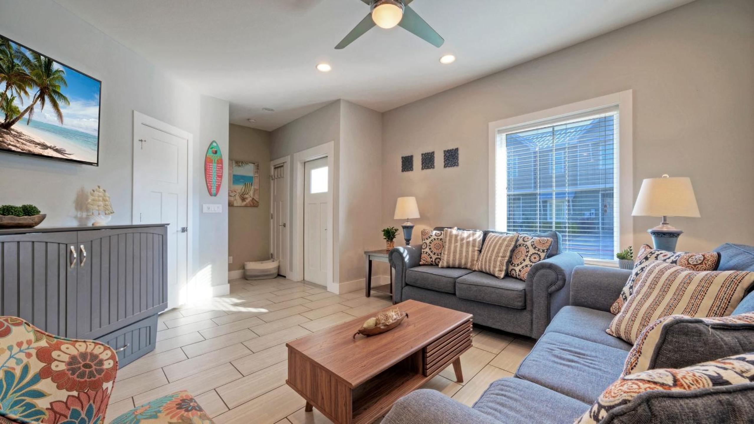 Sleeps 19 2 Homes w Pool FoosballShuffleboard Mins to the Beach Shops