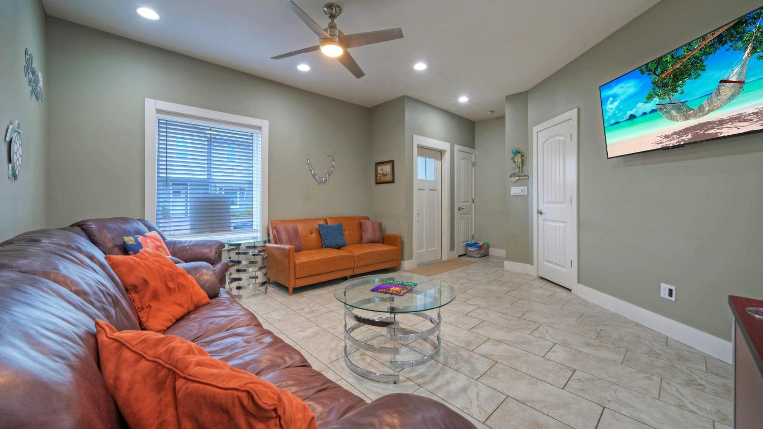 Sleeps 19 2 Homes w Pool FoosballShuffleboard Mins to the Beach Shops