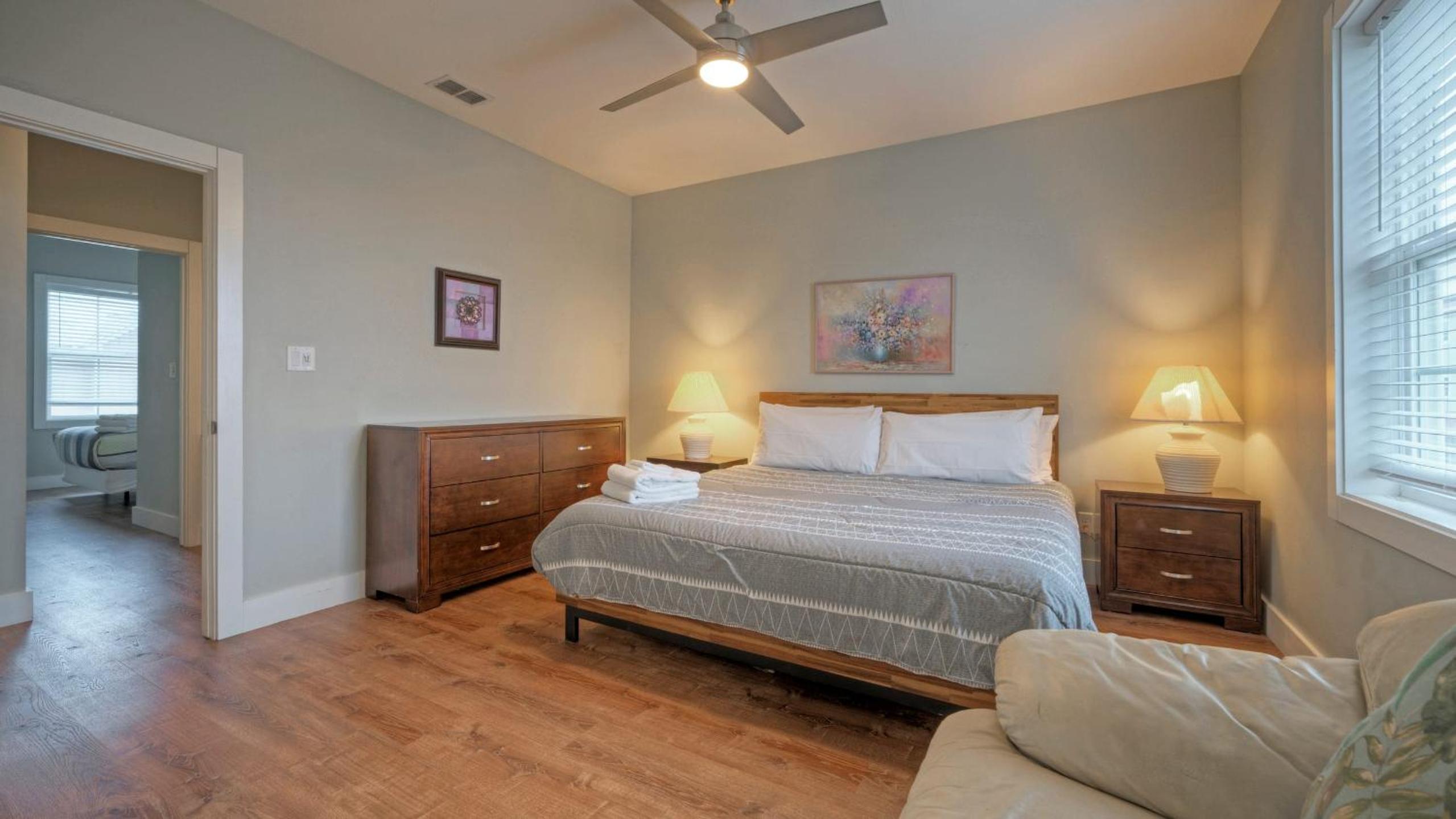 Sleeps 19 2 Homes w Pool FoosballShuffleboard Mins to the Beach Shops